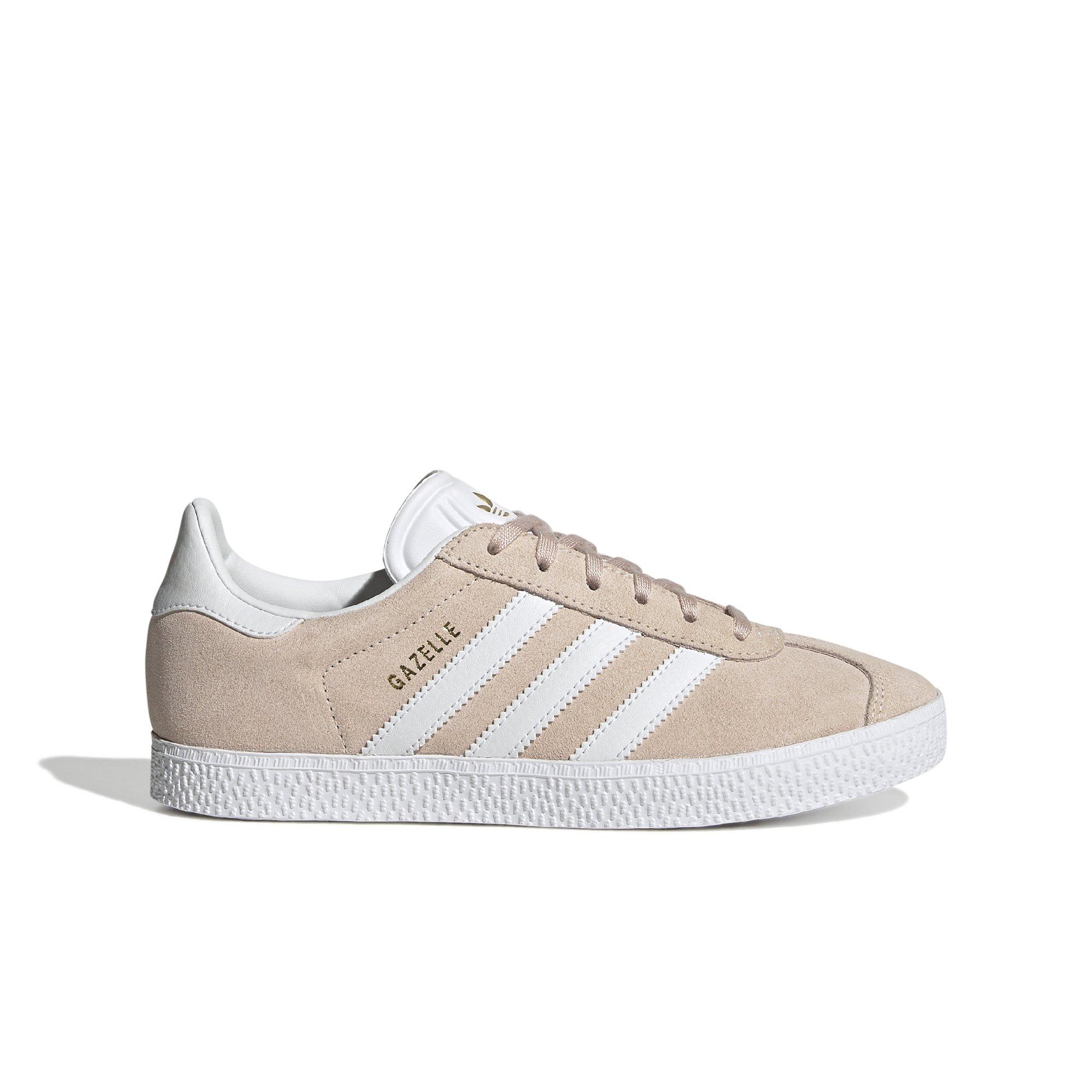 adidas Originals Gazelle "Pink Tint/Ftwr White" Grade School Girls' Shoe - PINK/WHITE Thumbnail View 1