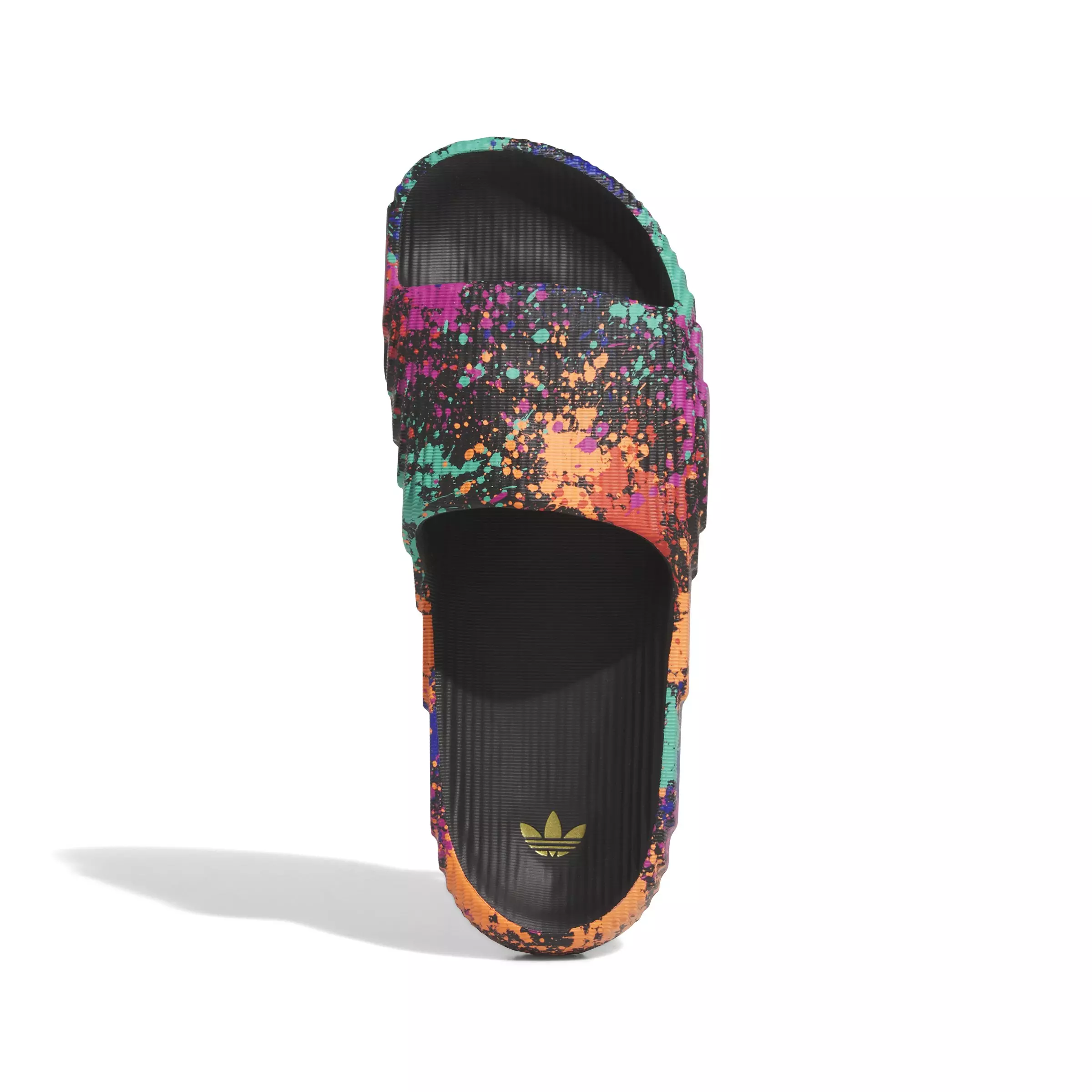 adidas Adilette 22 "Core Black/Multi" Men's Slide - BLACK/MULTI