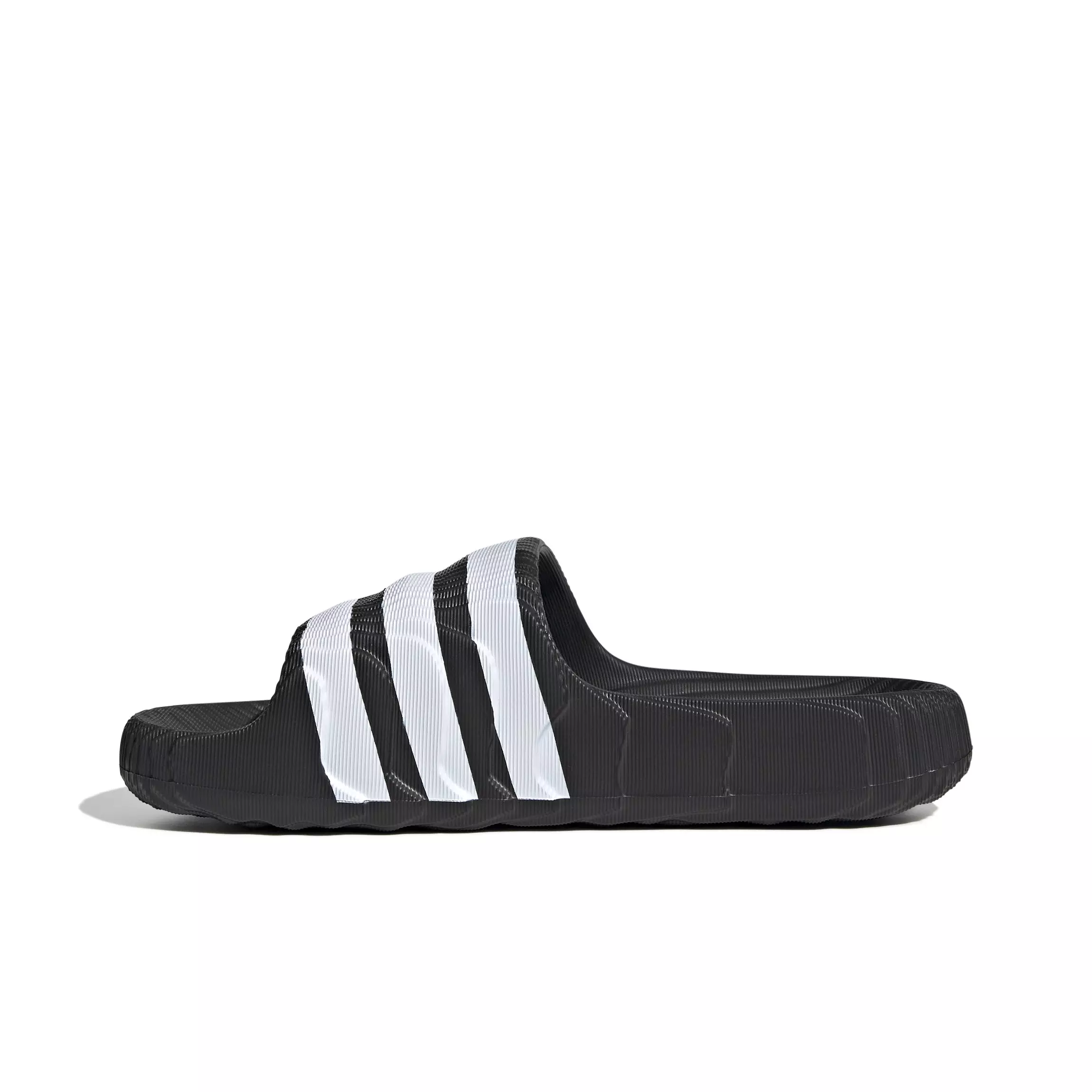 adidas Adilette 22 "Core Black/Ftwr White" Men's Slide - BLACK/WHITE