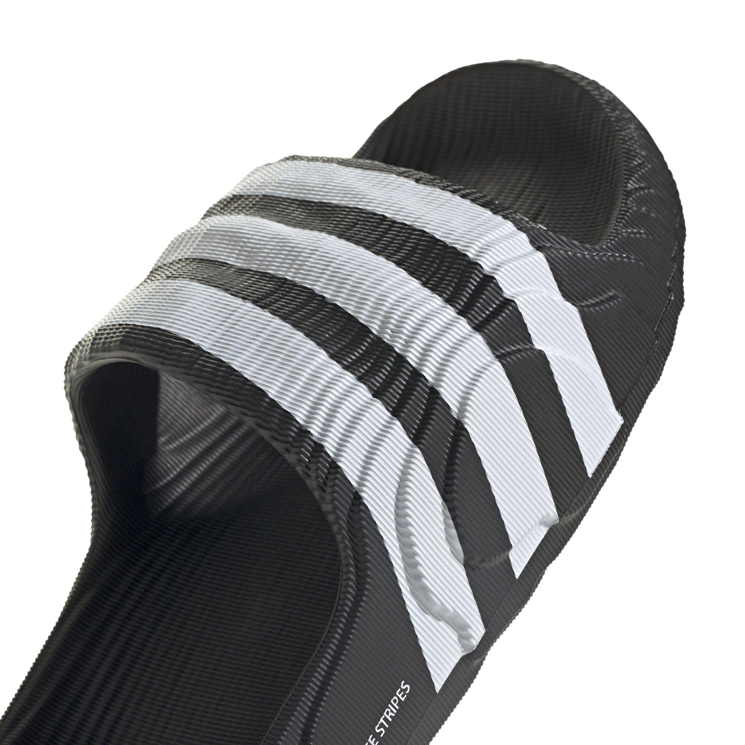 adidas Adilette 22 Core Black Ftwr White Men s Slide Hibbett