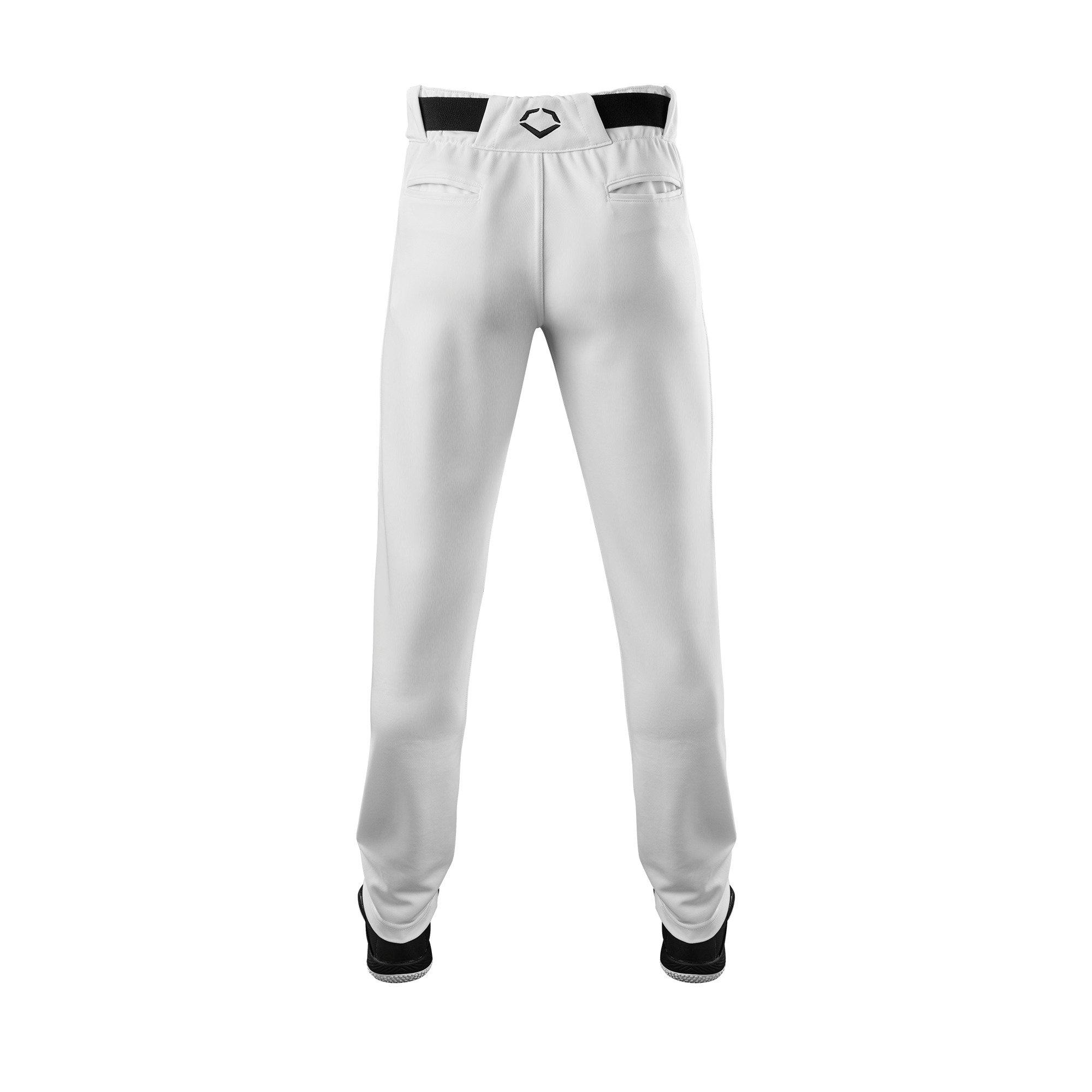EvoShield Adult Driven Open Bottom Baseball Pants - WHITE Thumbnail View 2