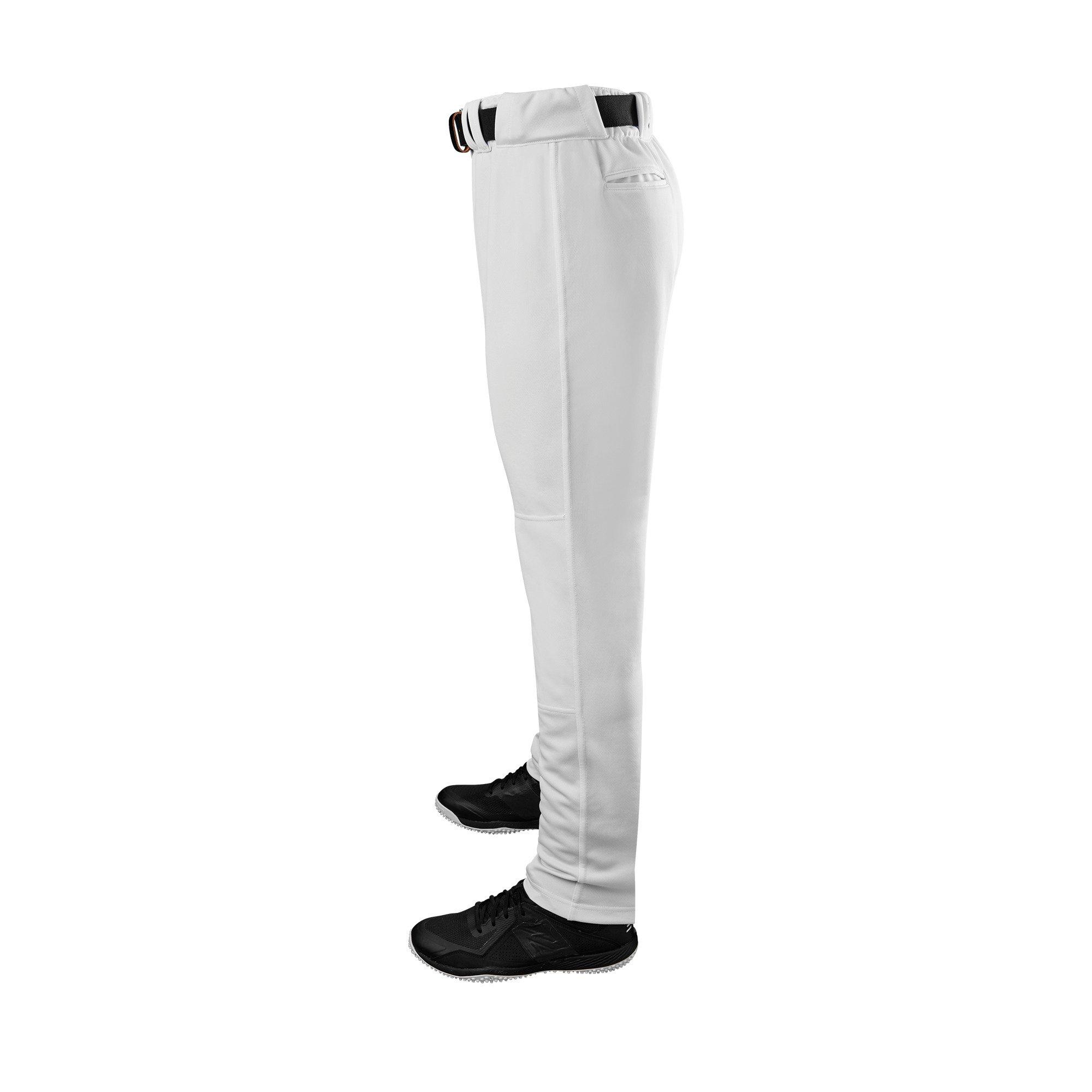 EvoShield Adult Driven Open Bottom Baseball Pants - WHITE Thumbnail View 4