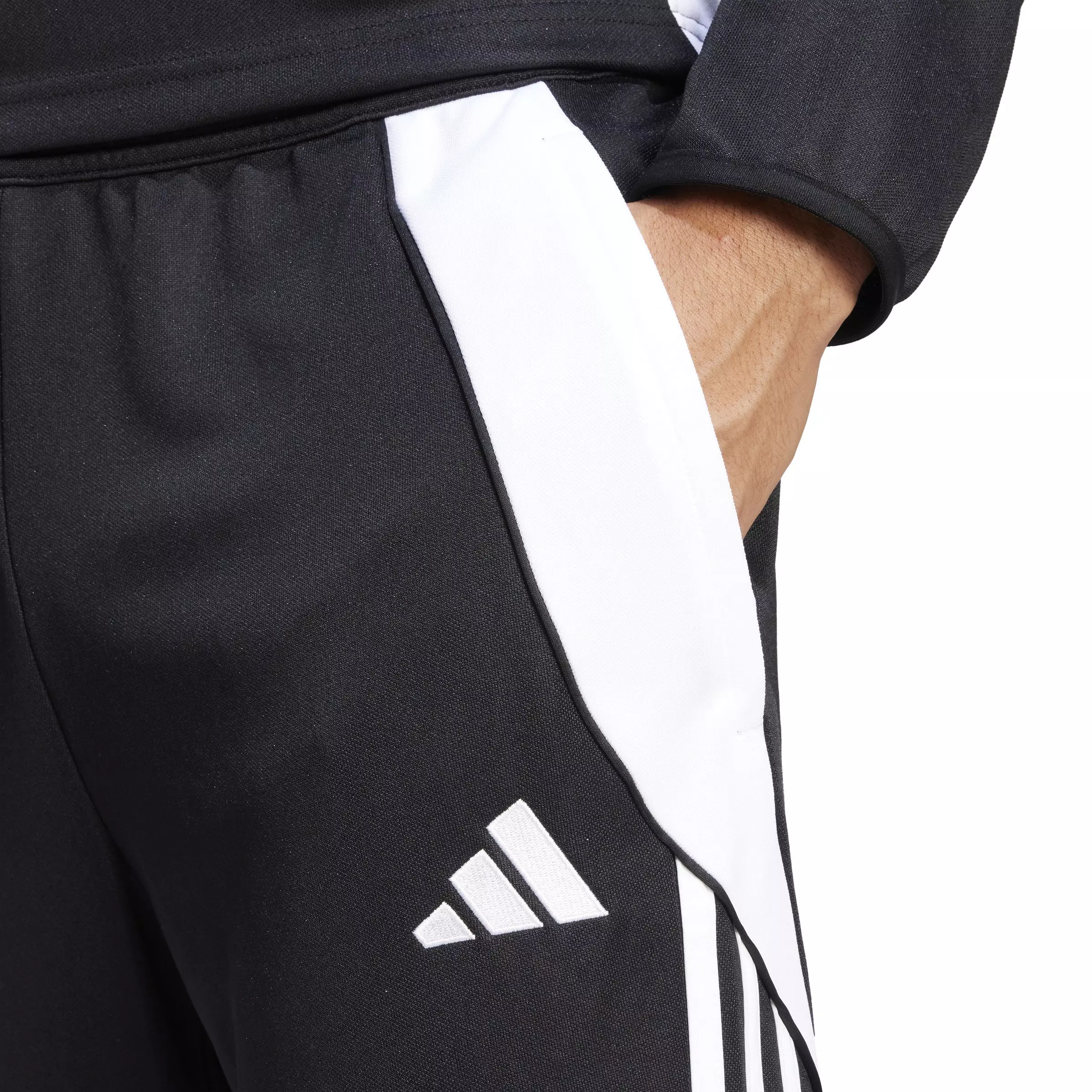 adidas Men's Tiro 24 Track Pants-Black/White - BLACK/WHITE