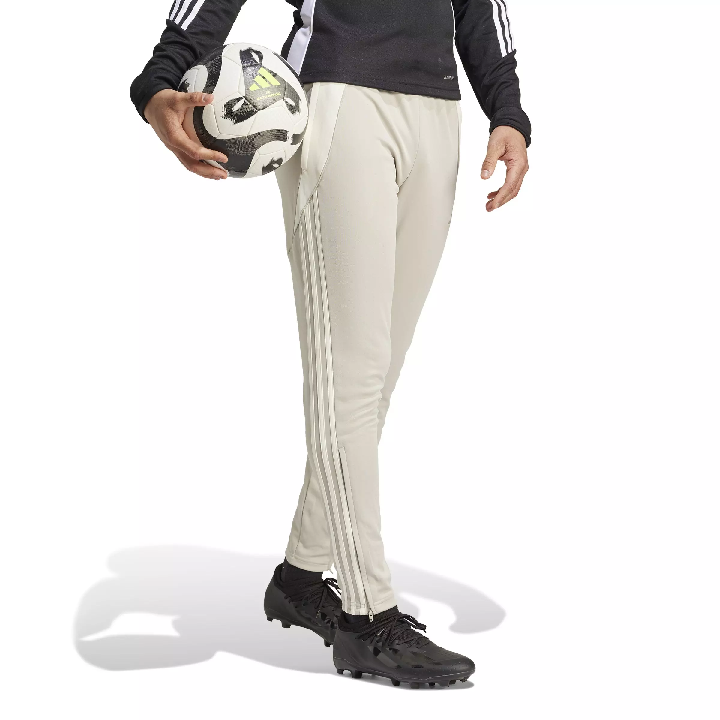 adidas Men's Tiro 24 Track Pants-Grey/Tan - GREY/TAN