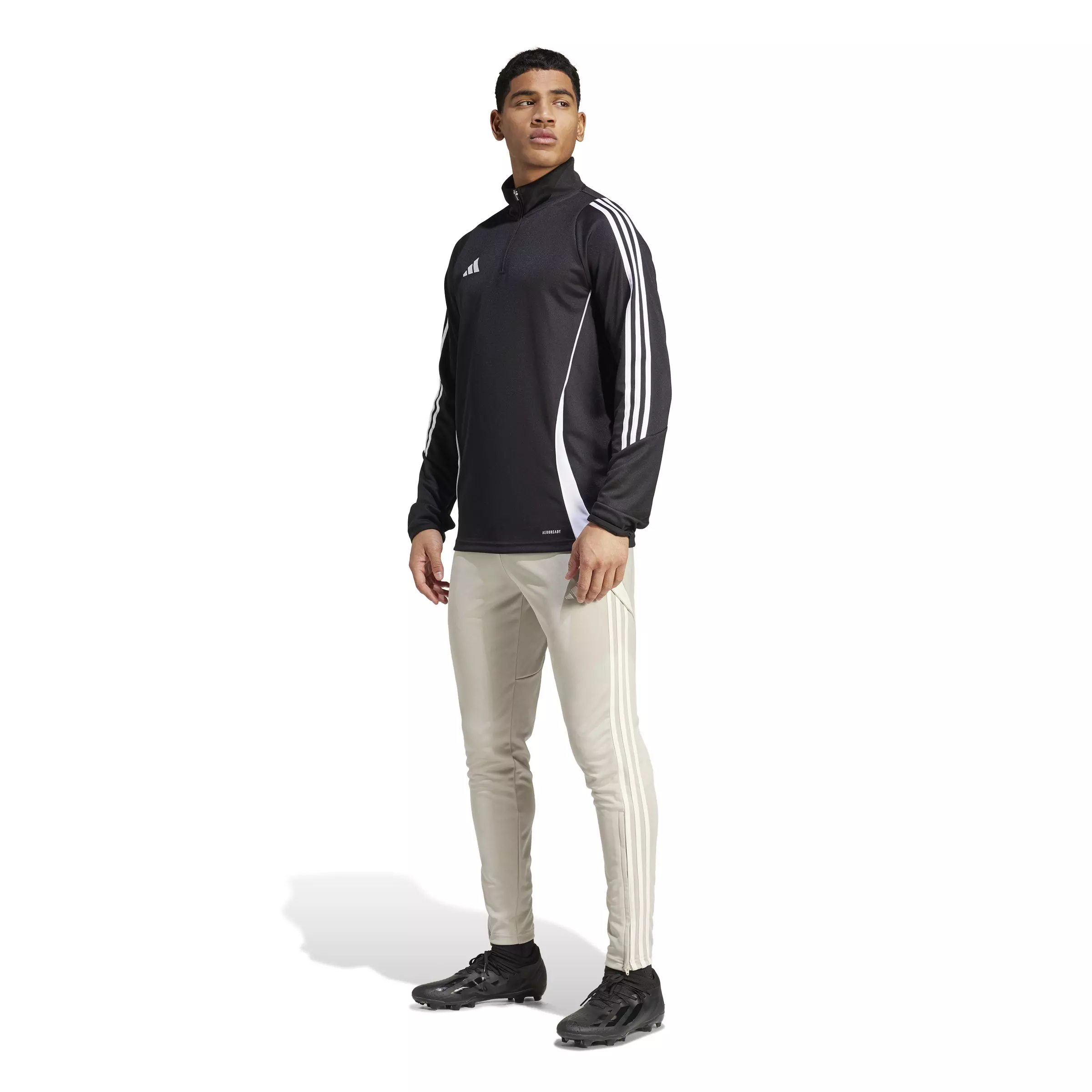 adidas Men's Tiro 24 Track Pants-Grey/Tan - GREY/TAN