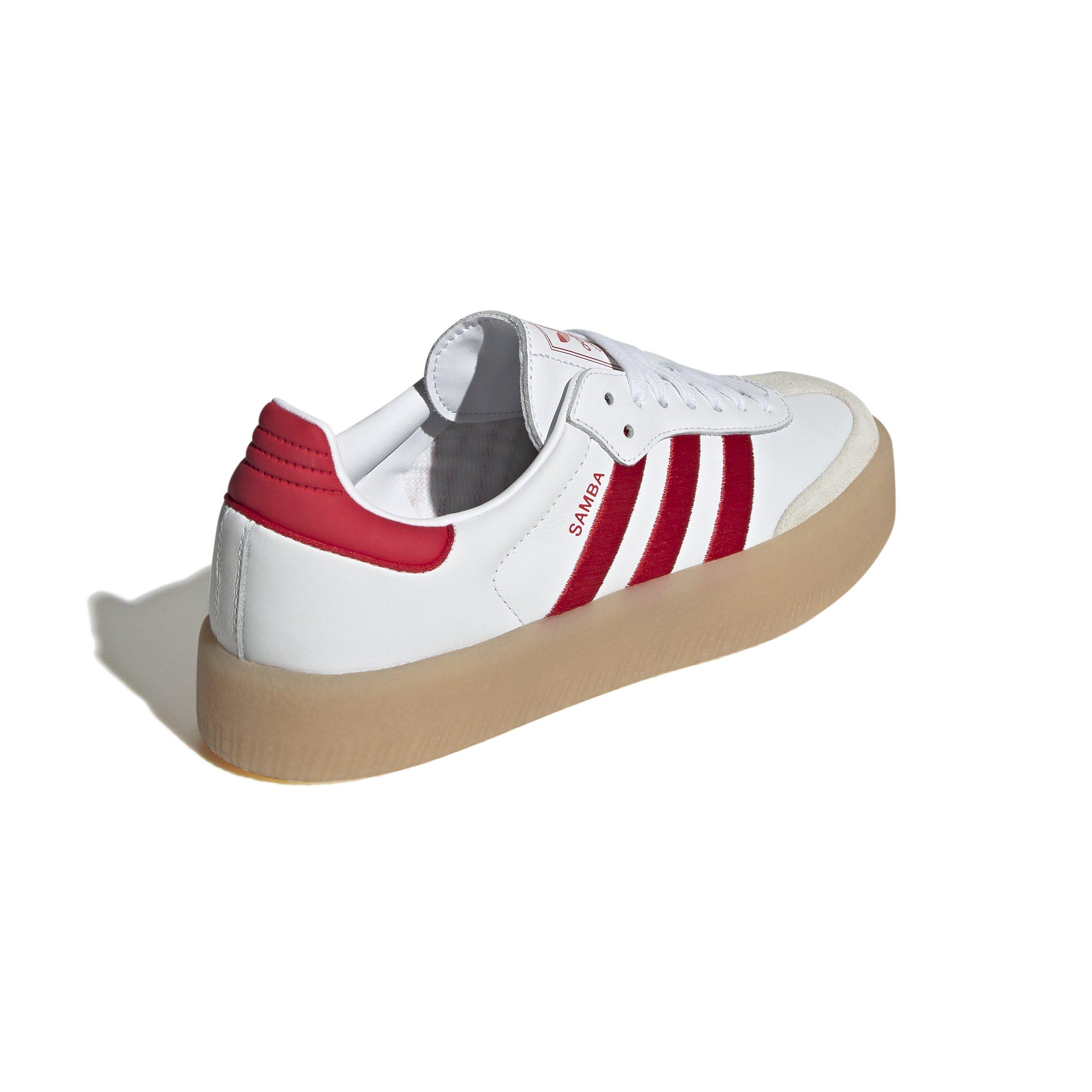 adidas Originals Sambae Women's Ftwr White/Better Scarlet Shoe