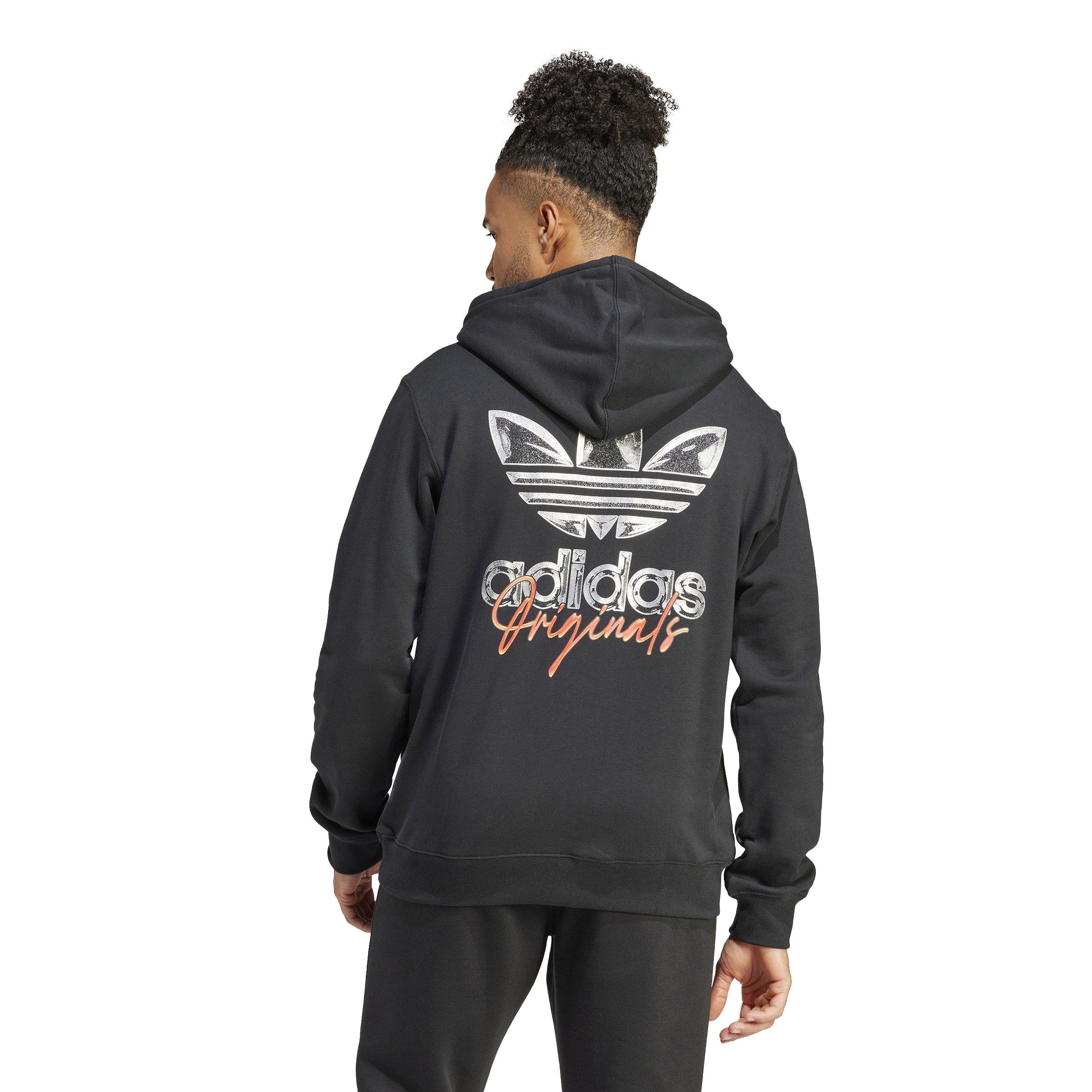 adidas Trefoil Pullover Men's Black Hoodie