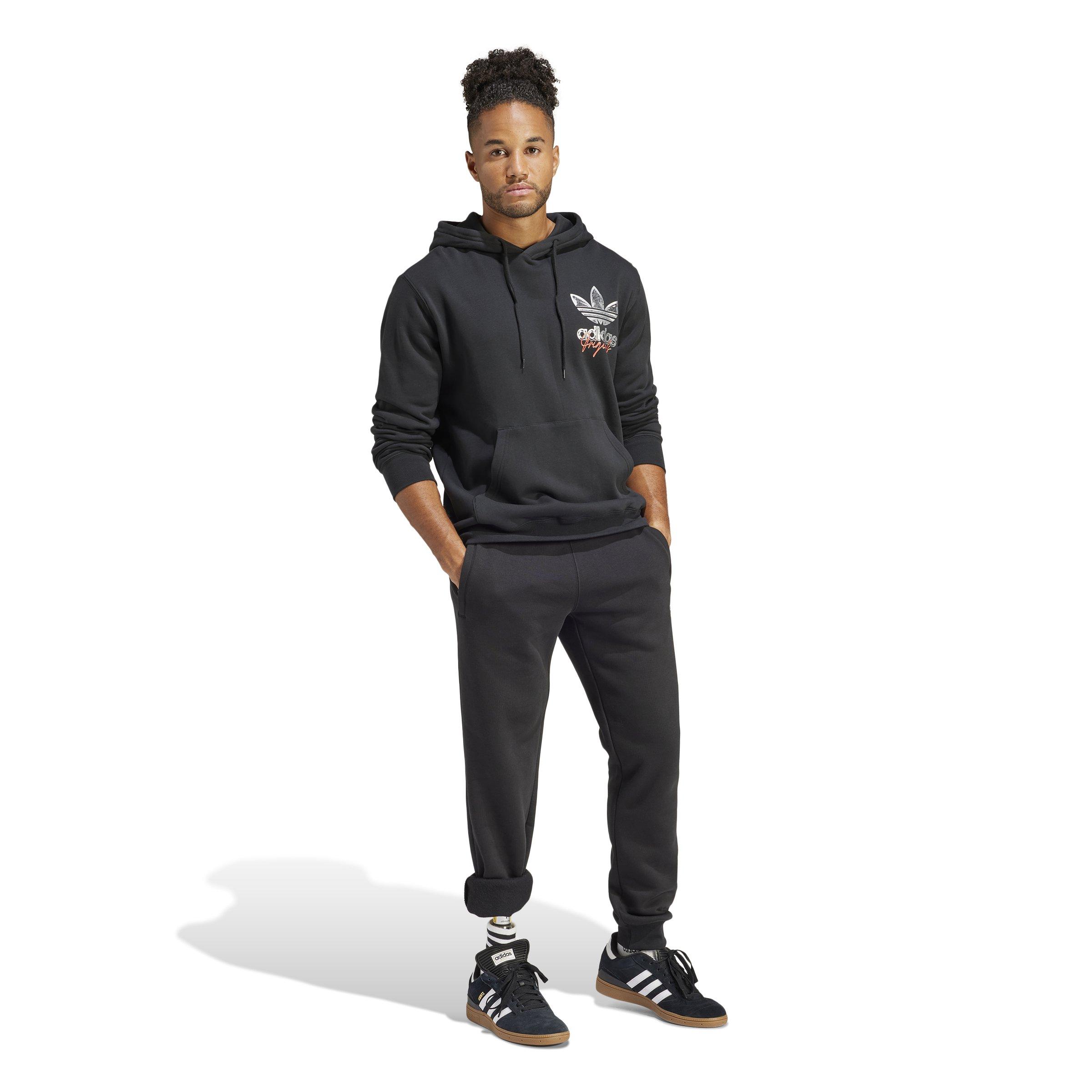 adidas Trefoil Pullover Men's Black Hoodie