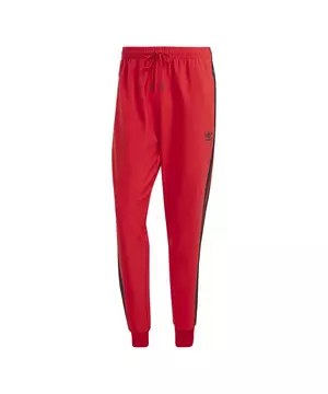 adidas Men's Adicolor Classics SST Track Pants-Red - Hibbett