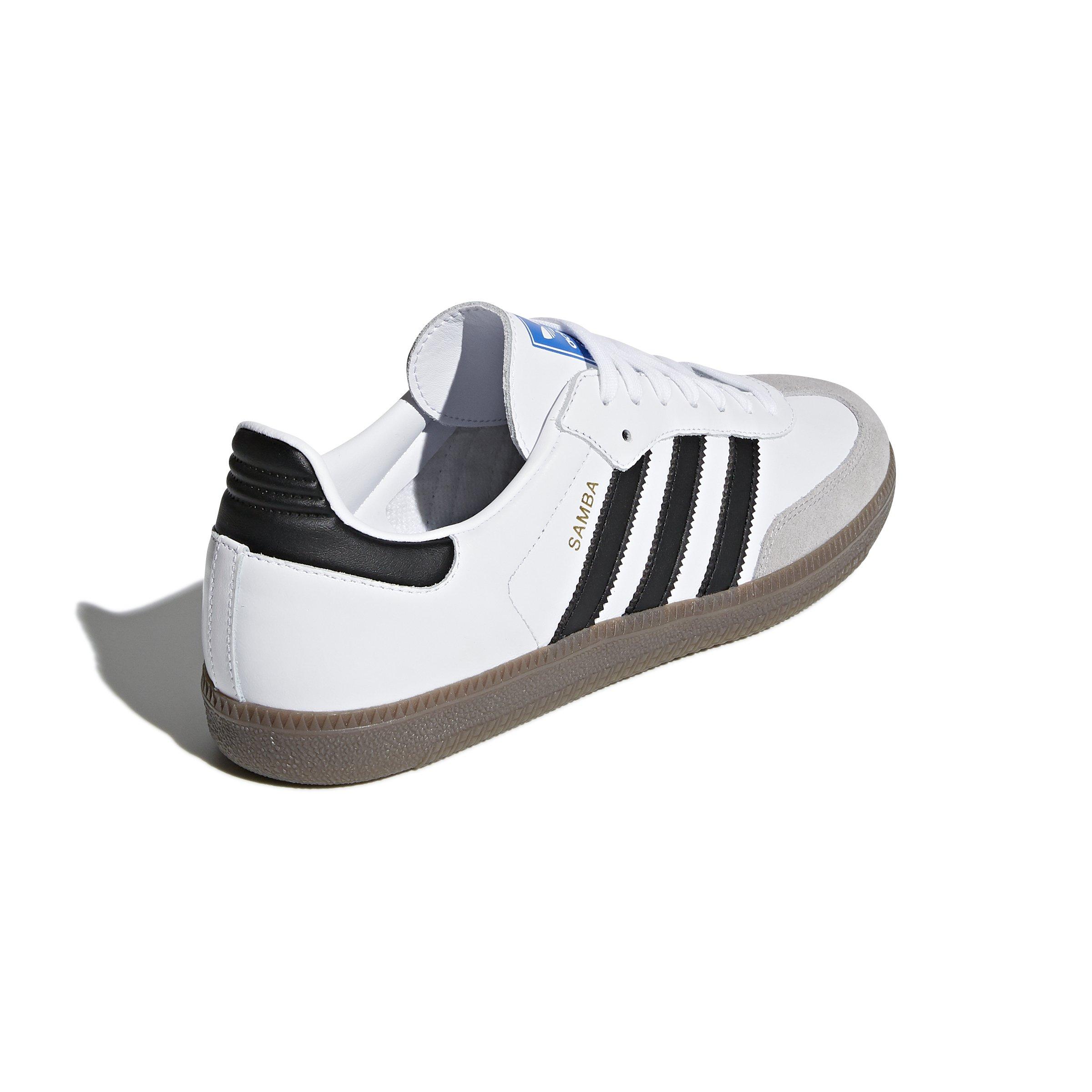 adidas Originals Samba OG "Cloud White/Core Black/Clear Granite" Men's Shoe - WHITE/BLACK Thumbnail View 6