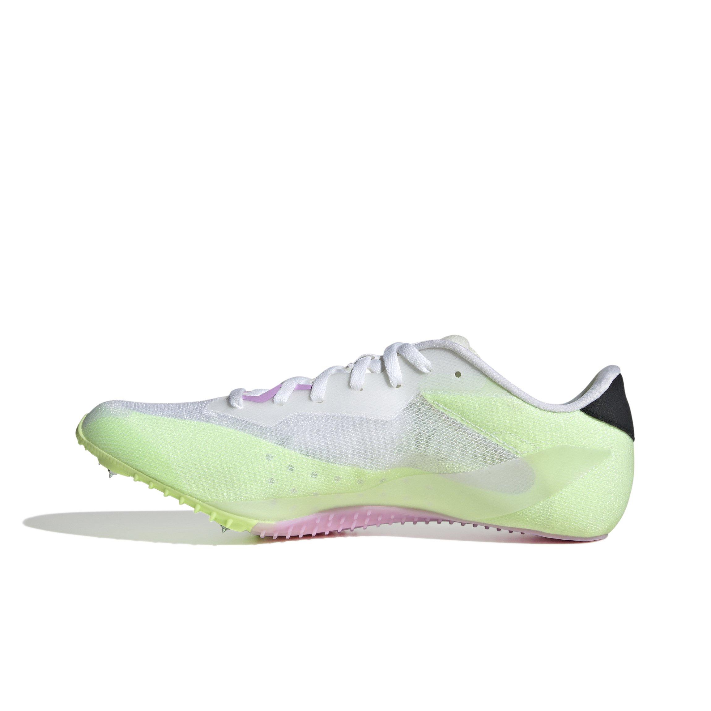 adidas Adizero Sprintstar "Ftwr White/Core Black/Green" Men's Track Spike - WHITE/BLACK Thumbnail View 2