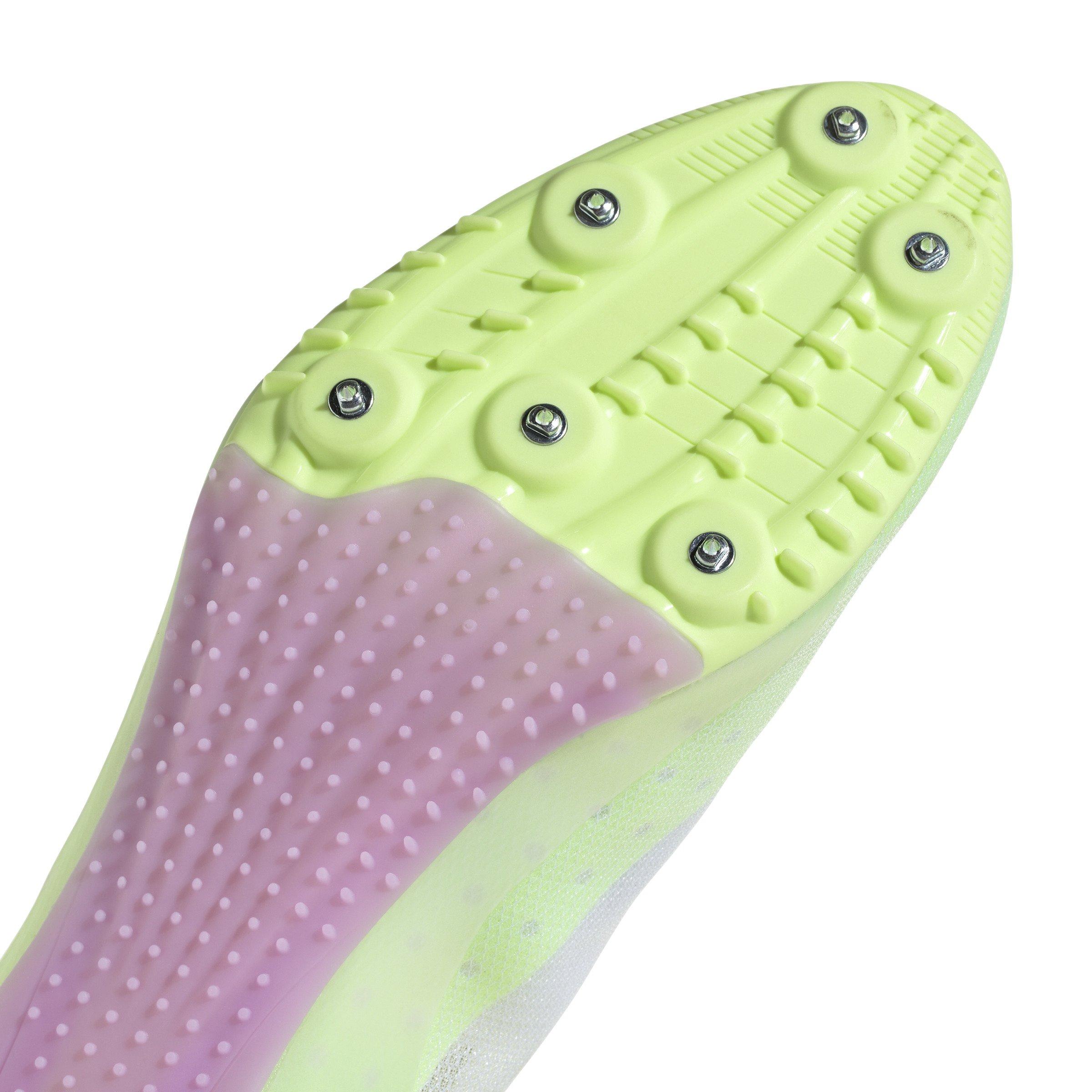 adidas Adizero Sprintstar "Ftwr White/Core Black/Green" Men's Track Spike - WHITE/BLACK Thumbnail View 4