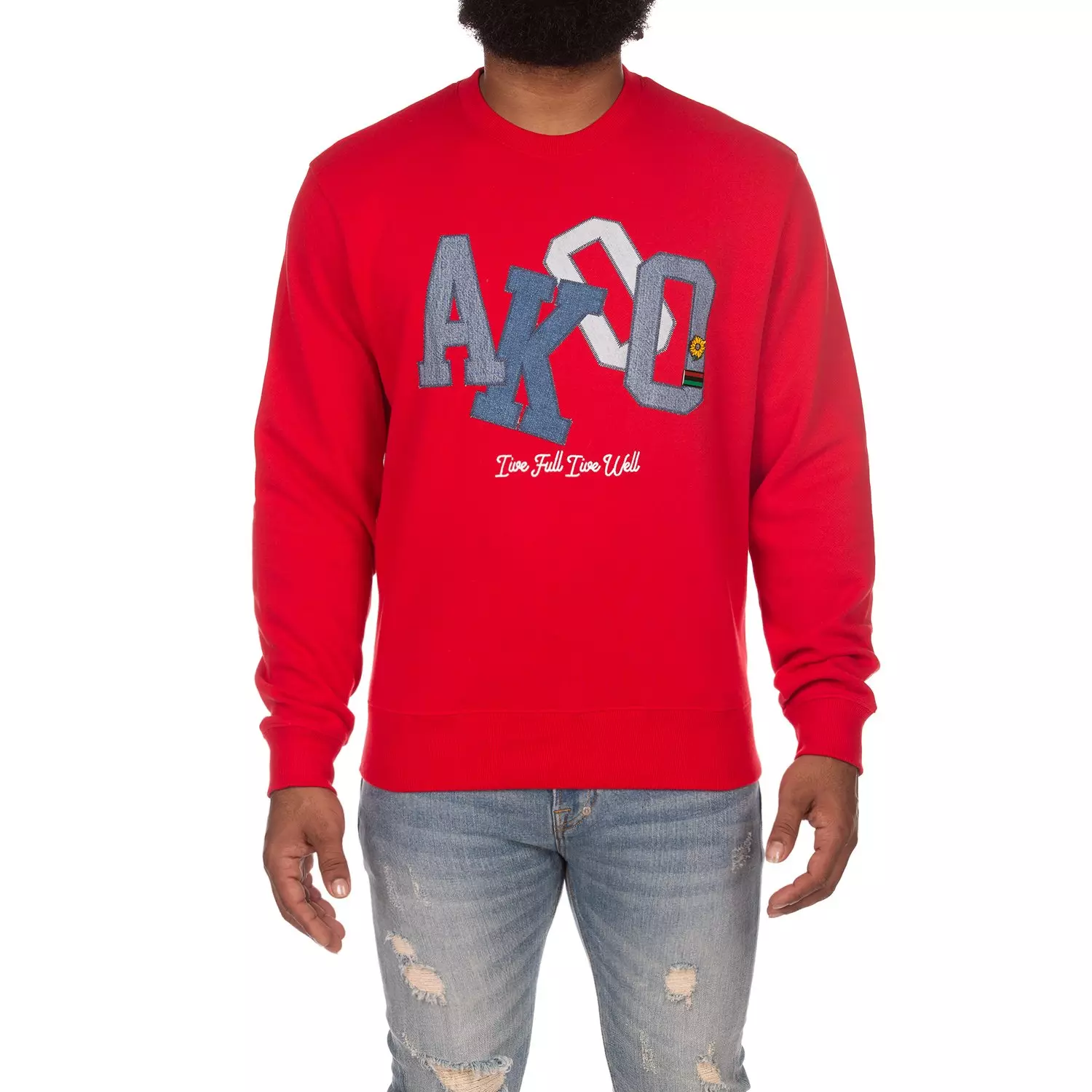 AKOO Men's Amongst Us Crew - Red - RED