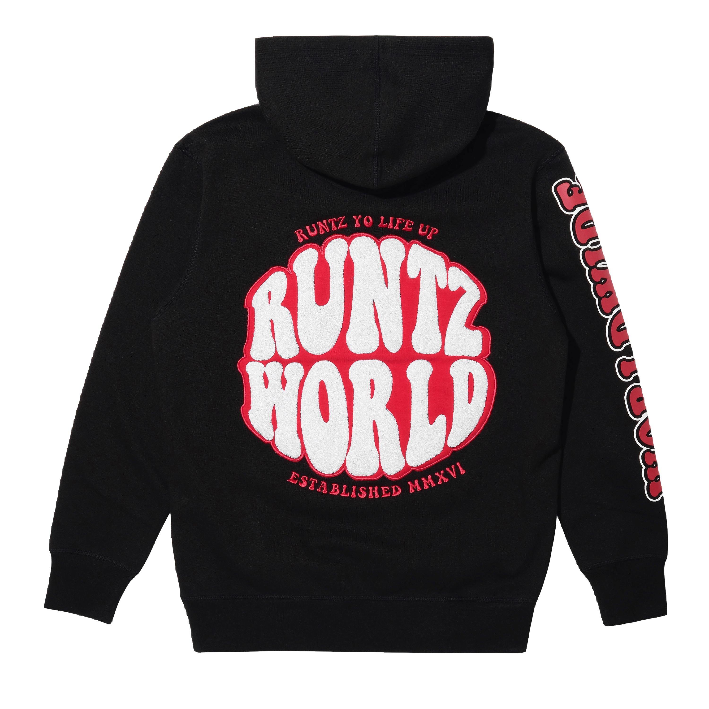 Runtz Worldwide Men's Black Hoodie