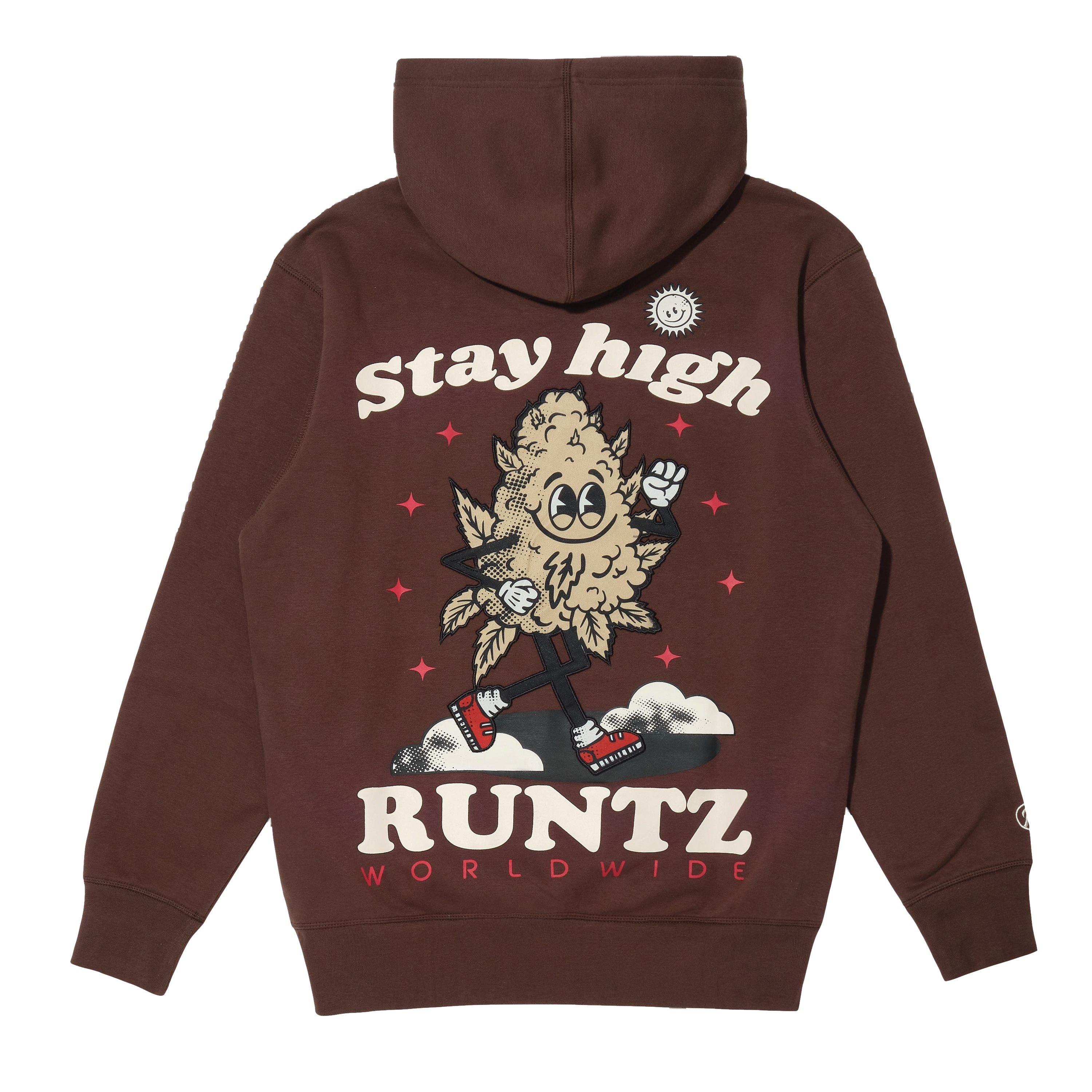 Runtz Men's Stay High Hoodie - Brown - Hibbett