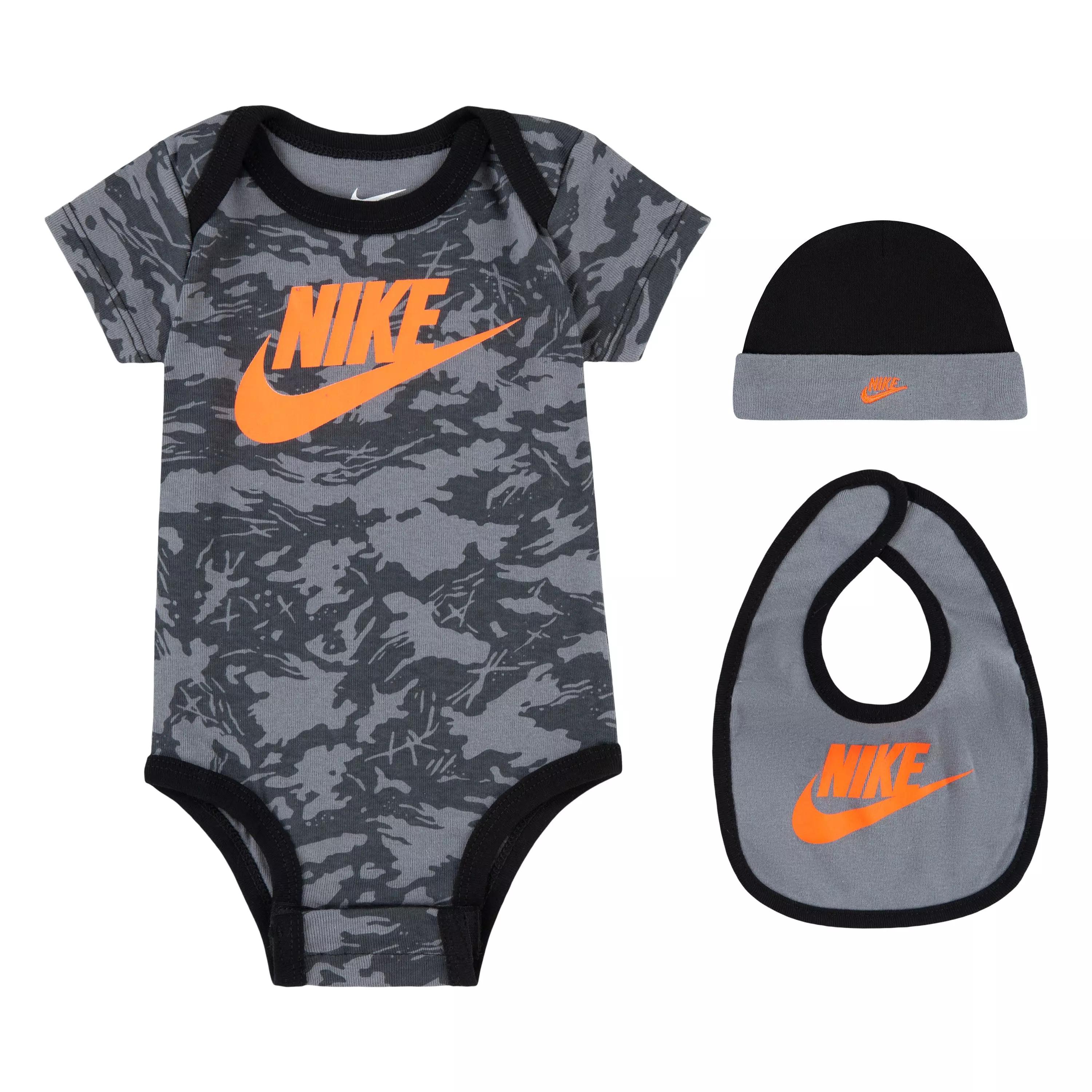 Nike Infant Camo Grey 3-Piece Set - GREY
