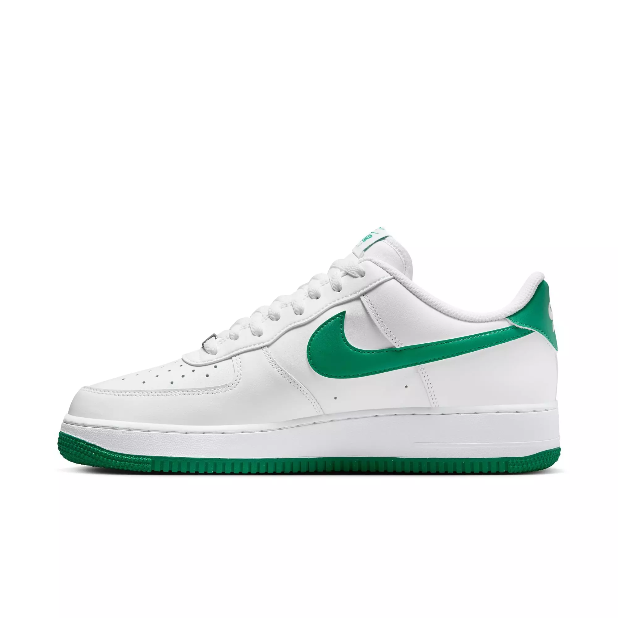 Nike Air Force 1 '07 "White/Malachite" Men's Shoe - WHITE/GREEN