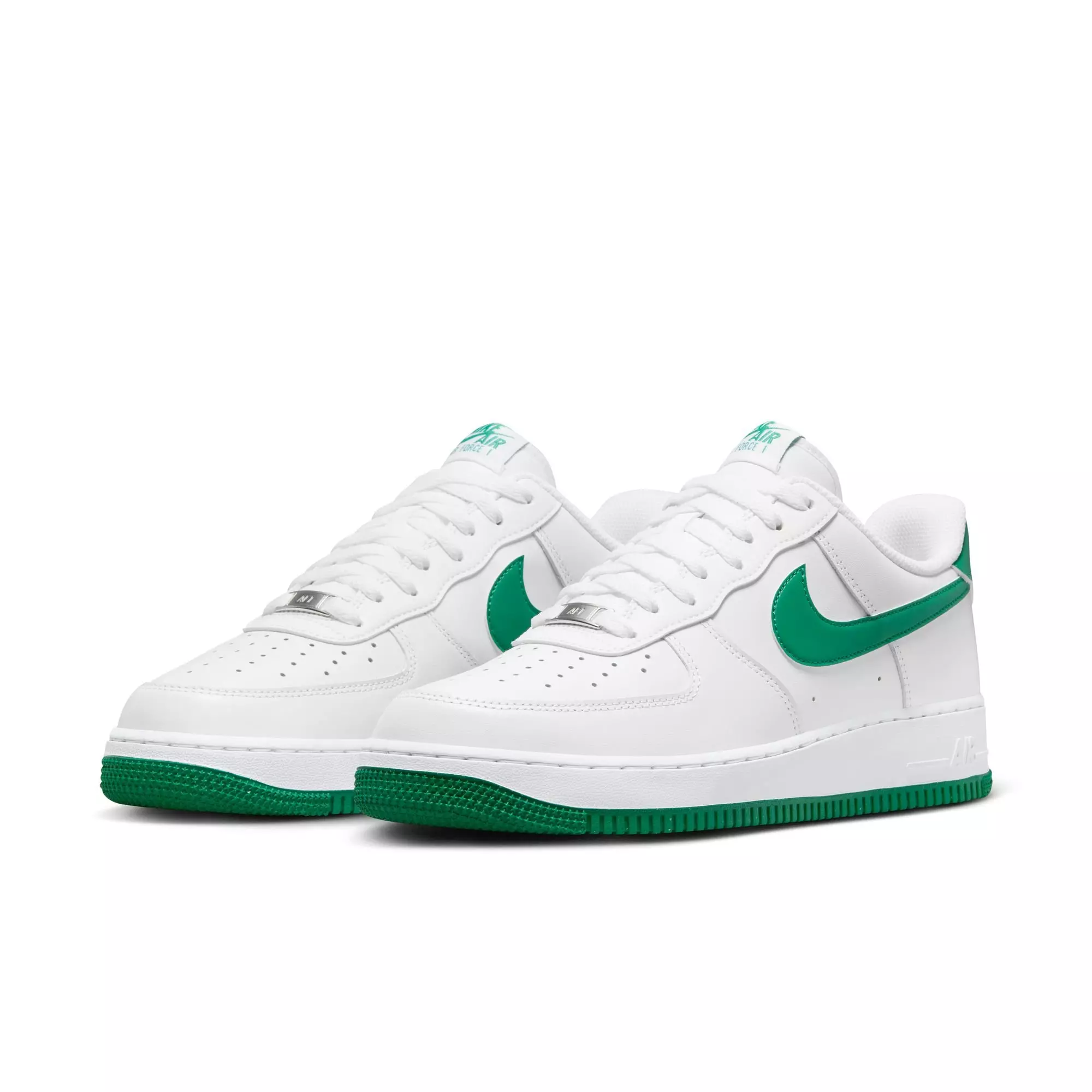 Nike Air Force 1 '07 "White/Malachite" Men's Shoe - WHITE/GREEN