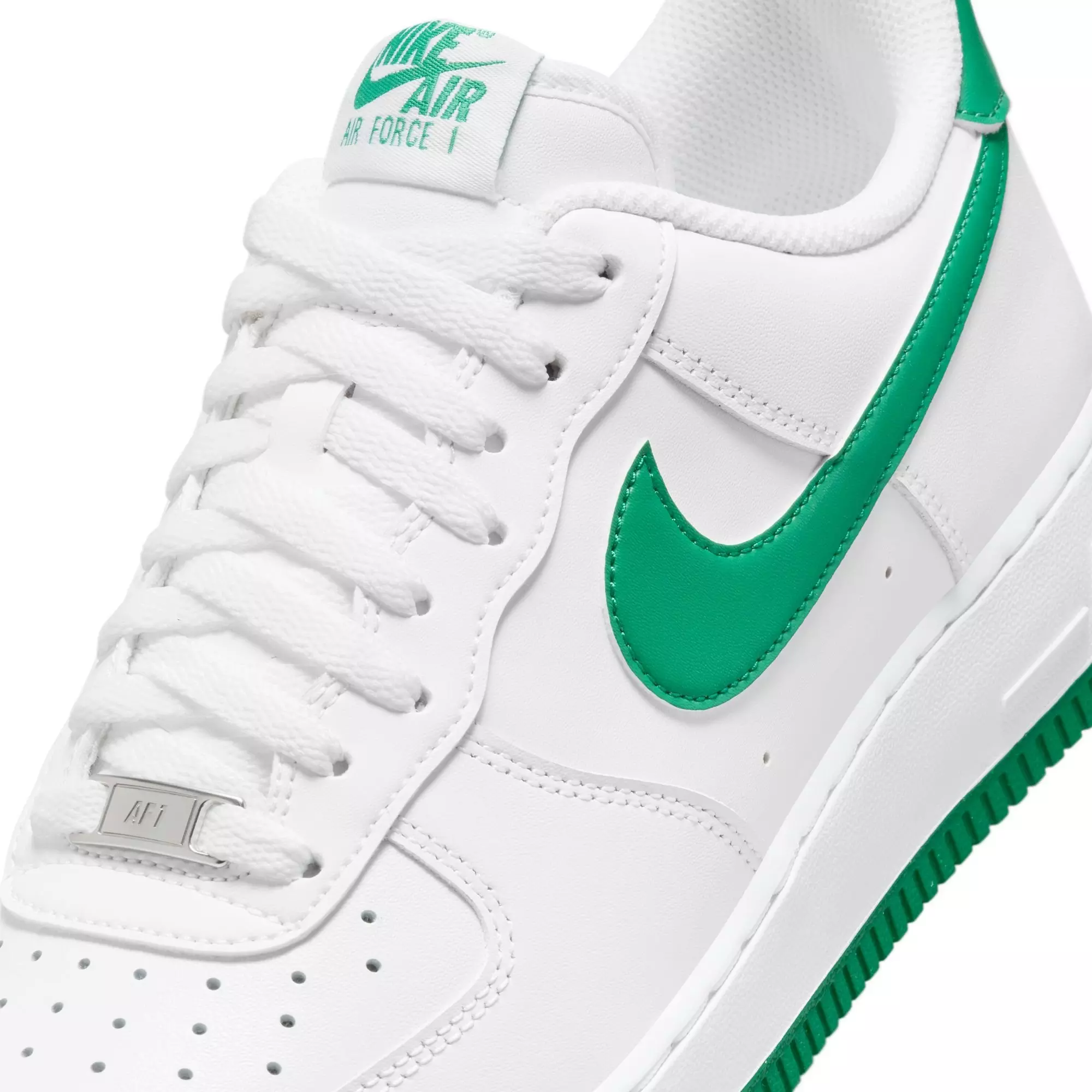 Nike Air Force 1 '07 "White/Malachite" Men's Shoe - WHITE/GREEN