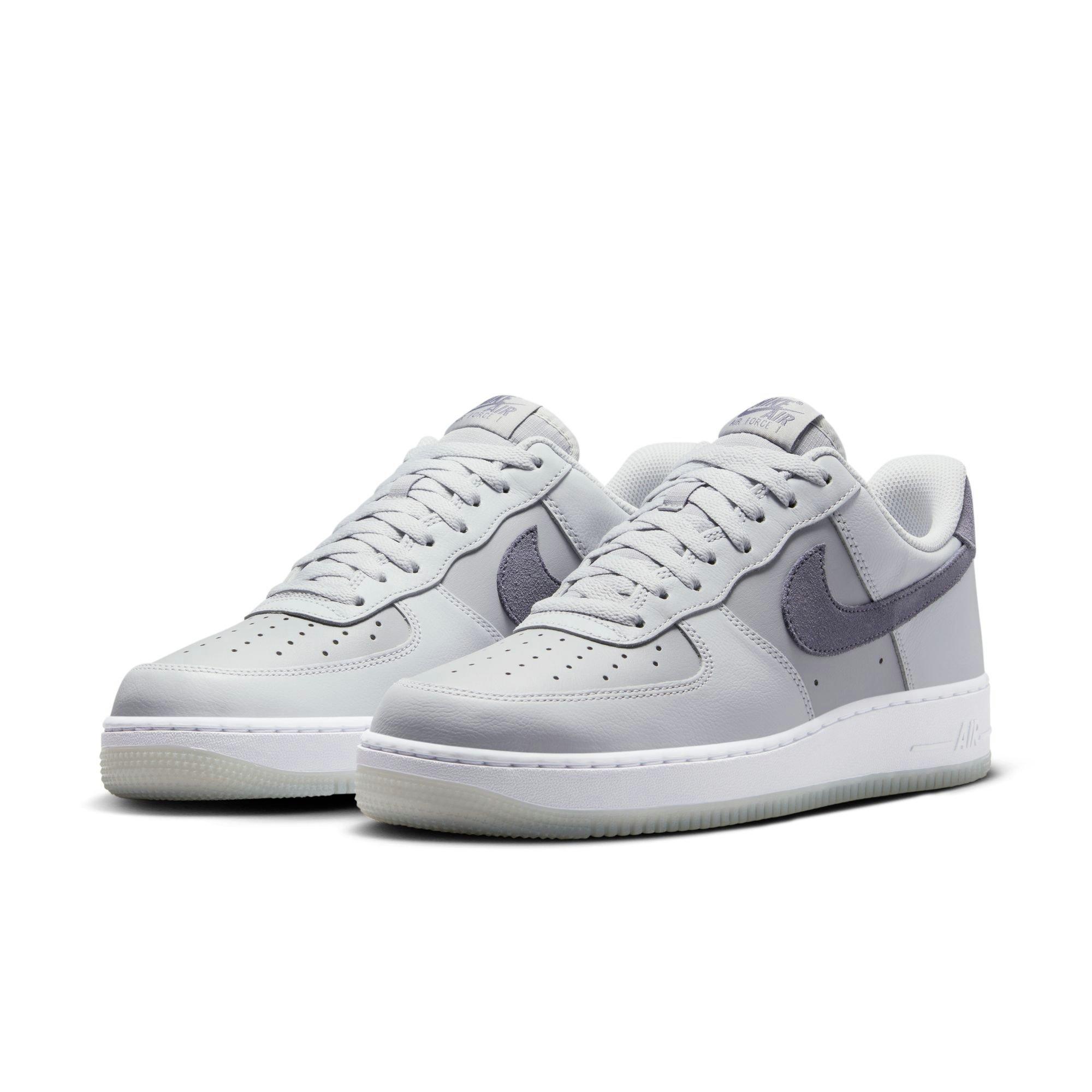 Nike Air Force 1 '07 LV8 Pure Platinum/Light Carbon/Wolf Grey Men's Shoe  - Hibbett | City Gear