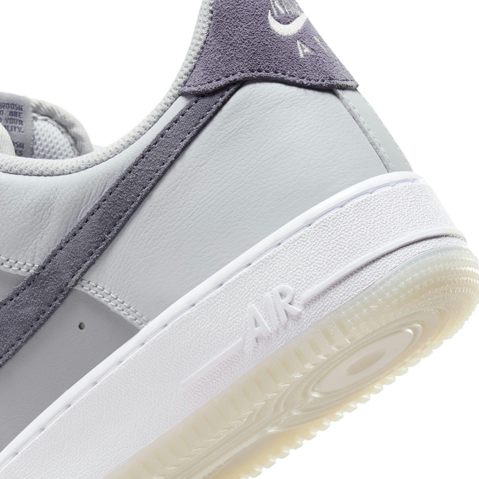 Nike Air Force 1 '07 LV8 "Pure Platinum/Light Carbon/Wolf Grey" Men's Shoe - SILVER Thumbnail View 11