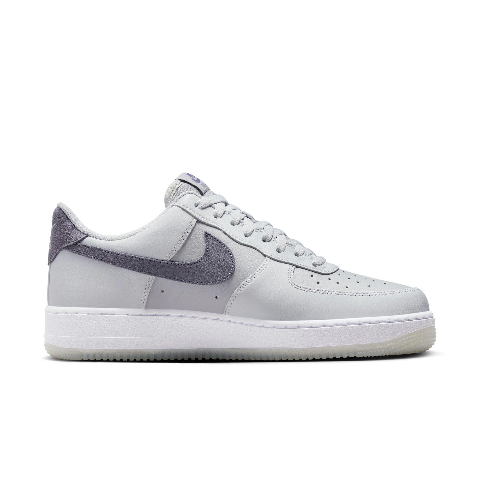 Nike Air Force 1 '07 LV8 "Pure Platinum/Light Carbon/Wolf Grey" Men's Shoe - SILVER Thumbnail View 2