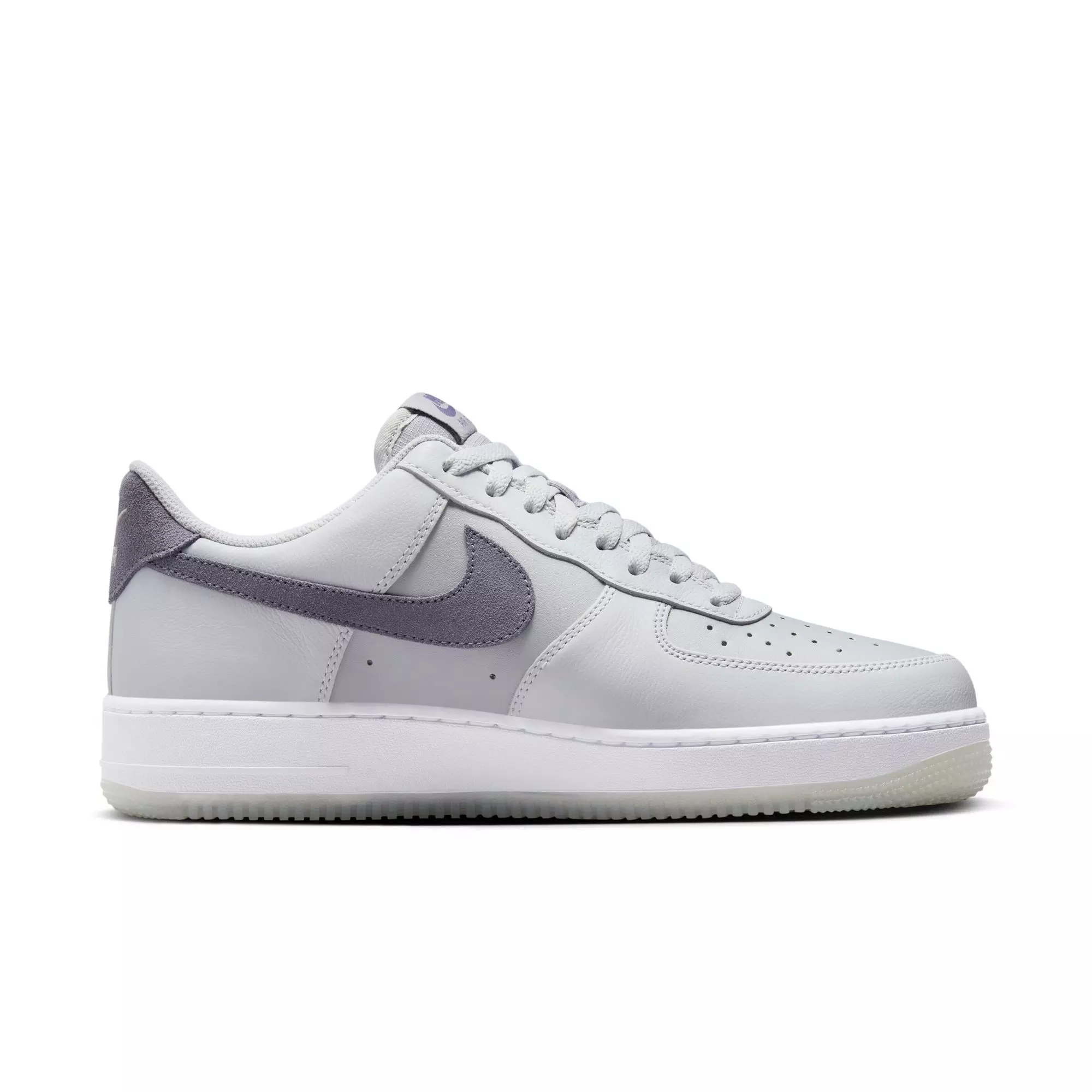Nike Air Force 1 '07 LV8 "Pure Platinum/Light Carbon/Wolf Grey" Men's Shoe - SILVER