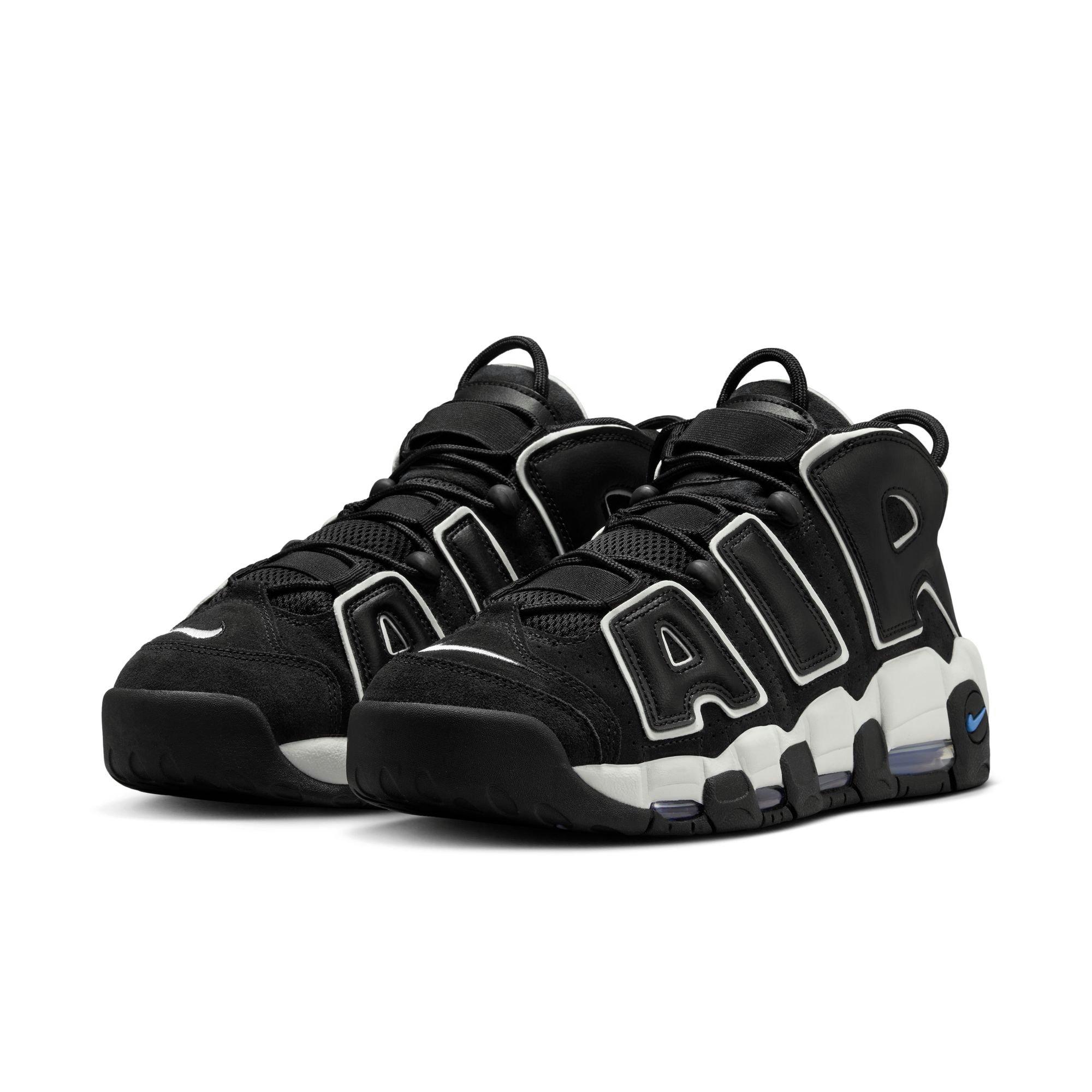 Nike Air More Uptempo '96 Scottie Pippen "Black/Star Blue/Summit White/Sail" Men's Shoe - BLACK/BLUE Thumbnail View 5