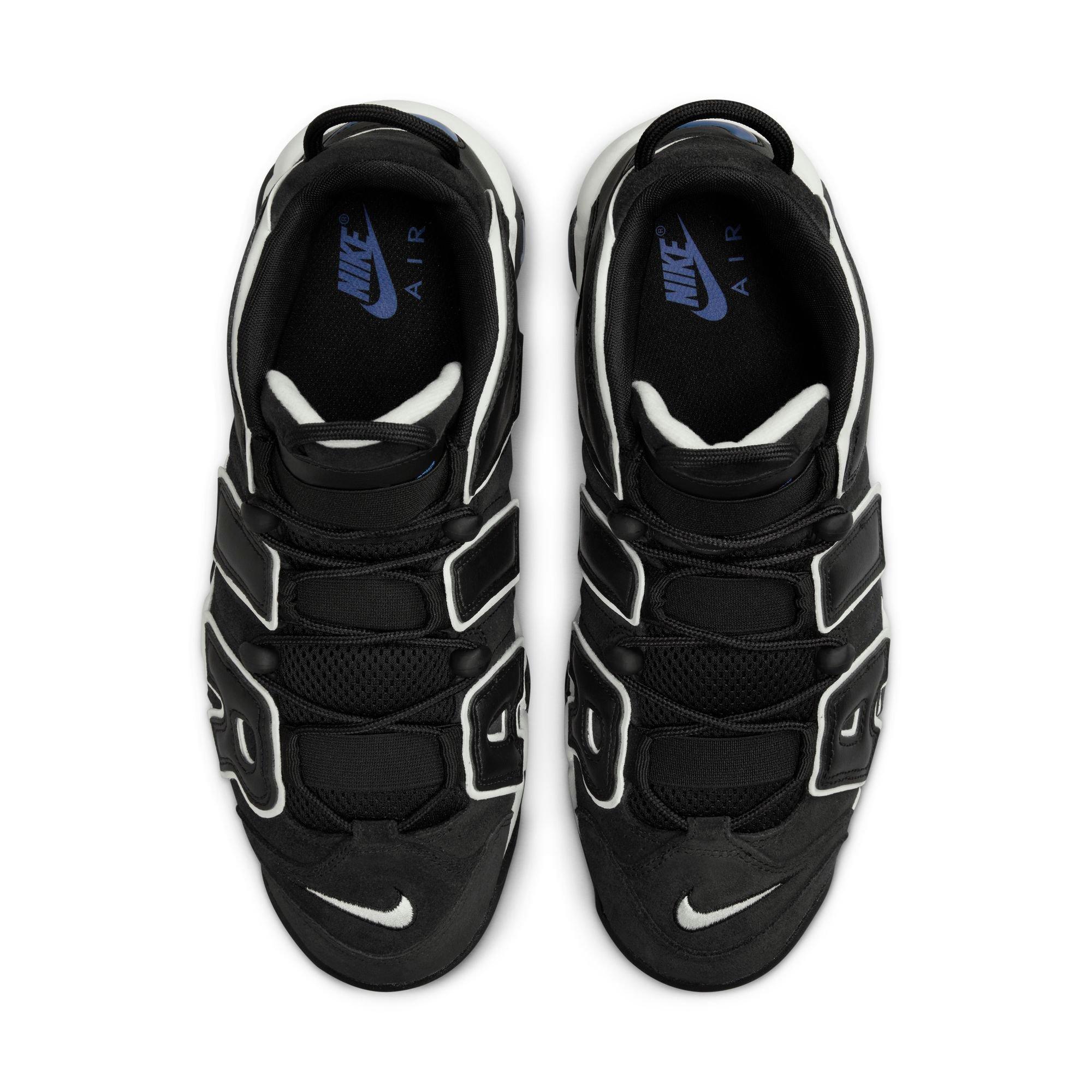 Nike Air More Uptempo '96 Scottie Pippen "Black/Star Blue/Summit White/Sail" Men's Shoe - BLACK/BLUE Thumbnail View 7