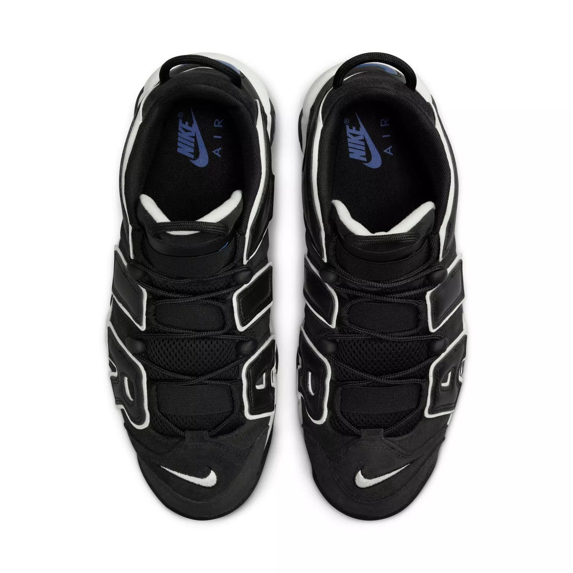 Nike Air More Uptempo '96 Scottie Pippen "Black/Star Blue/Summit White/Sail" Men's Shoe - BLACK/BLUE