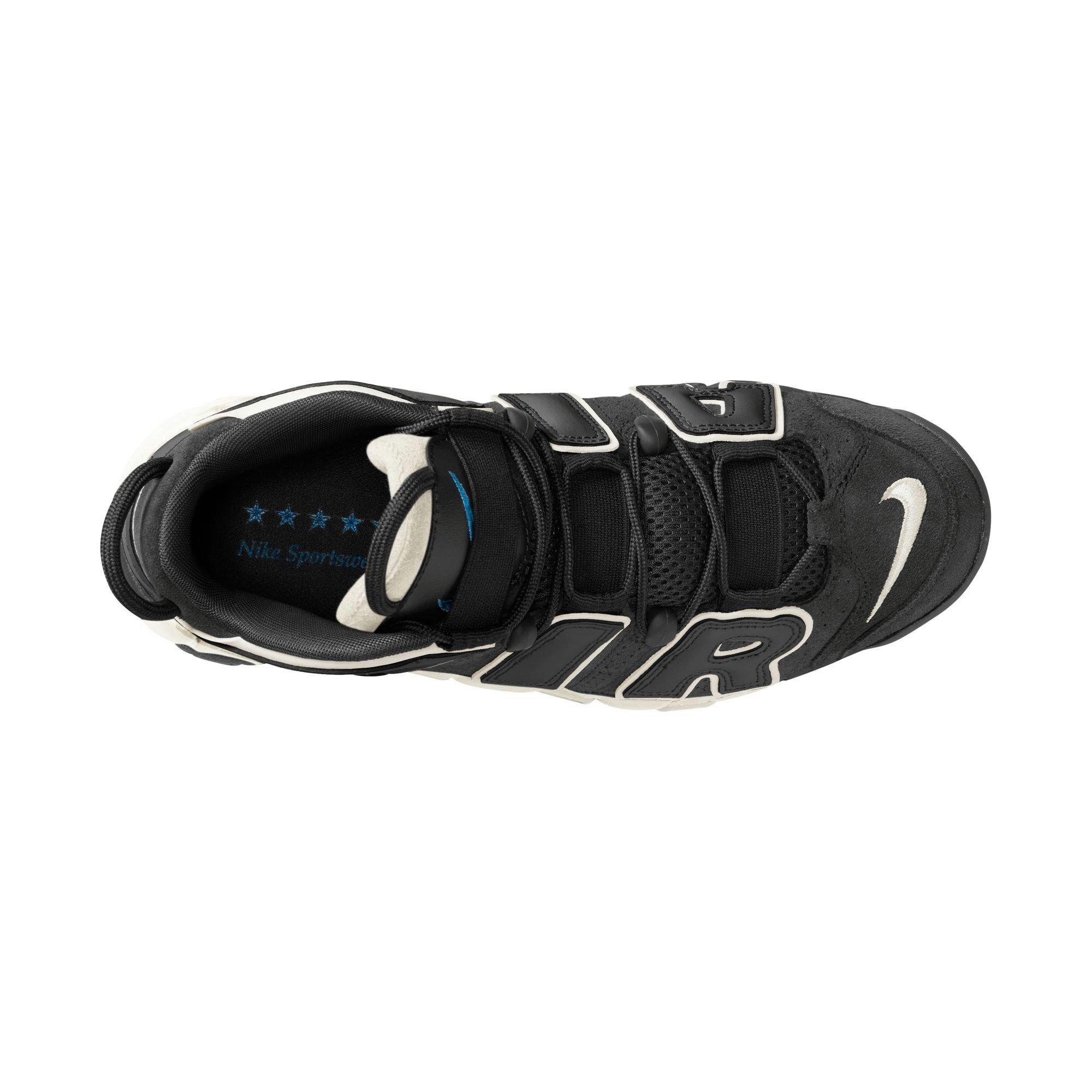 Nike Air More Uptempo '96 Scottie Pippen "Black/Star Blue/Summit White/Sail" Men's Shoe - BLACK/BLUE Thumbnail View 8