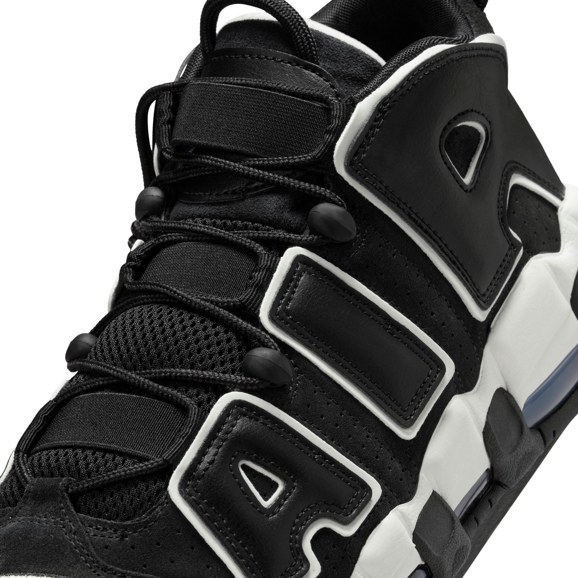 Nike Air More Uptempo '96 Scottie Pippen "Black/Star Blue/Summit White/Sail" Men's Shoe - BLACK/BLUE Thumbnail View 10