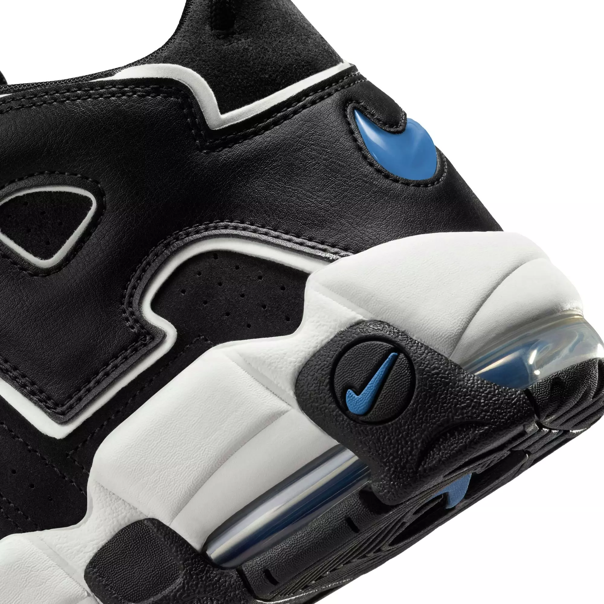 Nike Air More Uptempo '96 Scottie Pippen "Black/Star Blue/Summit White/Sail" Men's Shoe - BLACK/BLUE