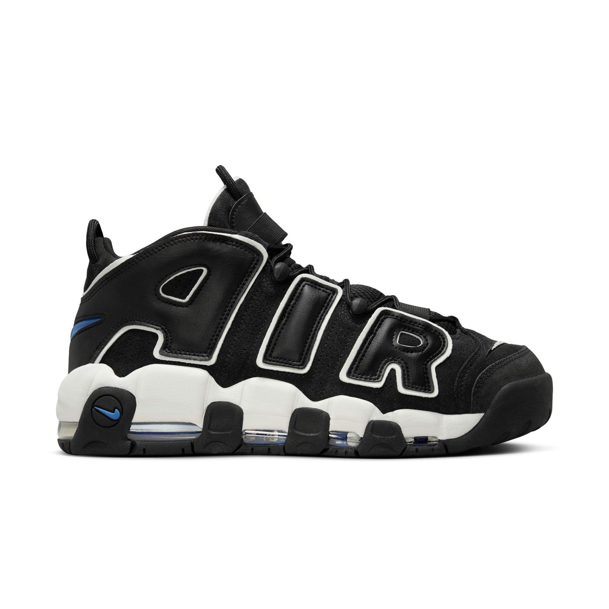 Nike Air More Uptempo '96 Scottie Pippen "Black/Star Blue/Summit White/Sail" Men's Shoe - BLACK/BLUE Thumbnail View 1