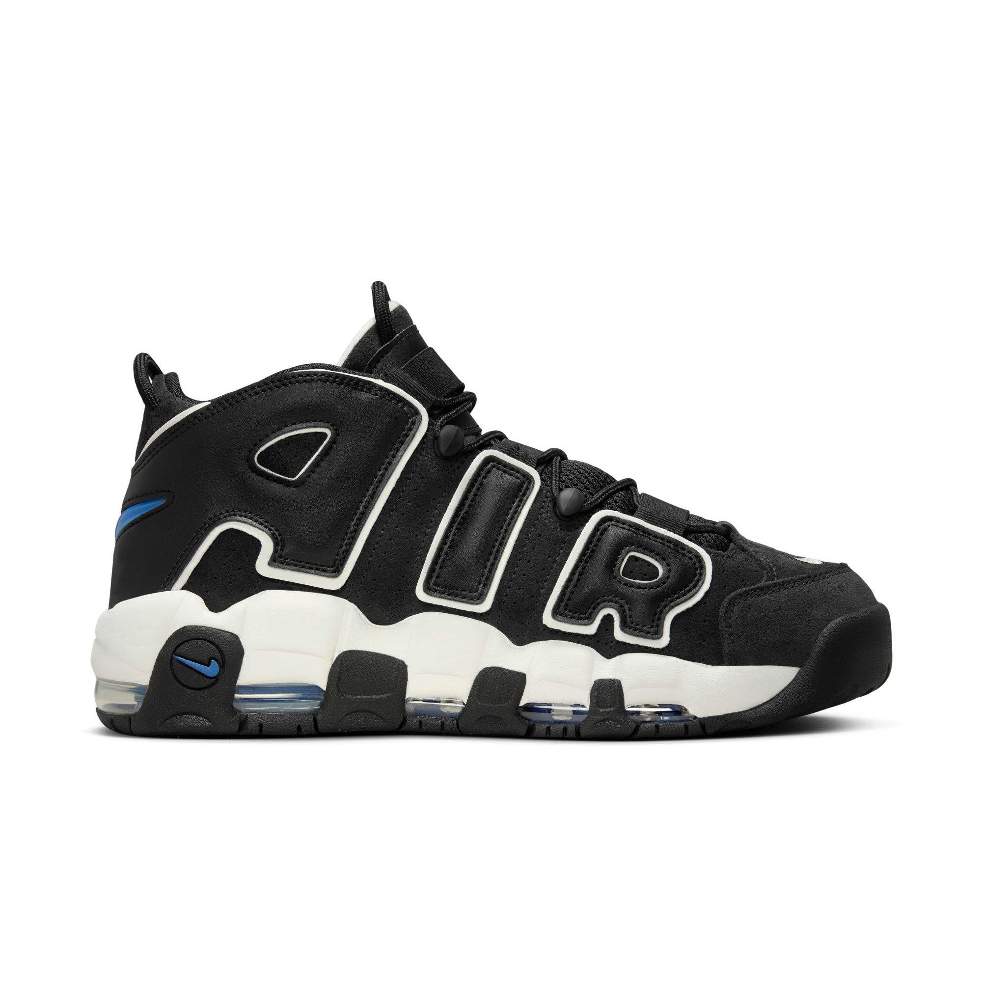 Nike Air More Uptempo '96 Scottie Pippen "Black/Star Blue/Summit White/Sail" Men's Shoe - BLACK/BLUE Thumbnail View 2