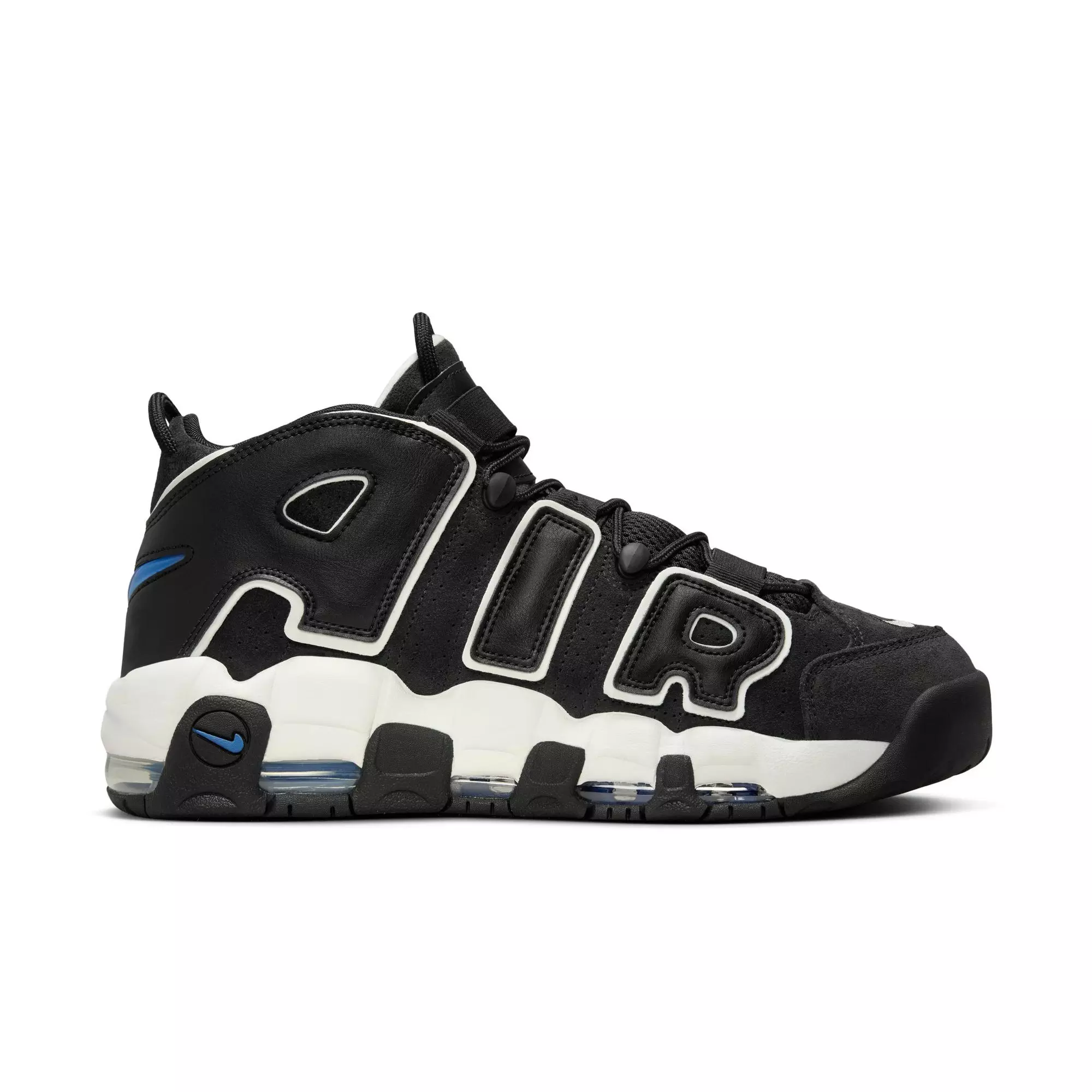 Nike Air More Uptempo '96 Scottie Pippen "Black/Star Blue/Summit White/Sail" Men's Shoe - BLACK/BLUE