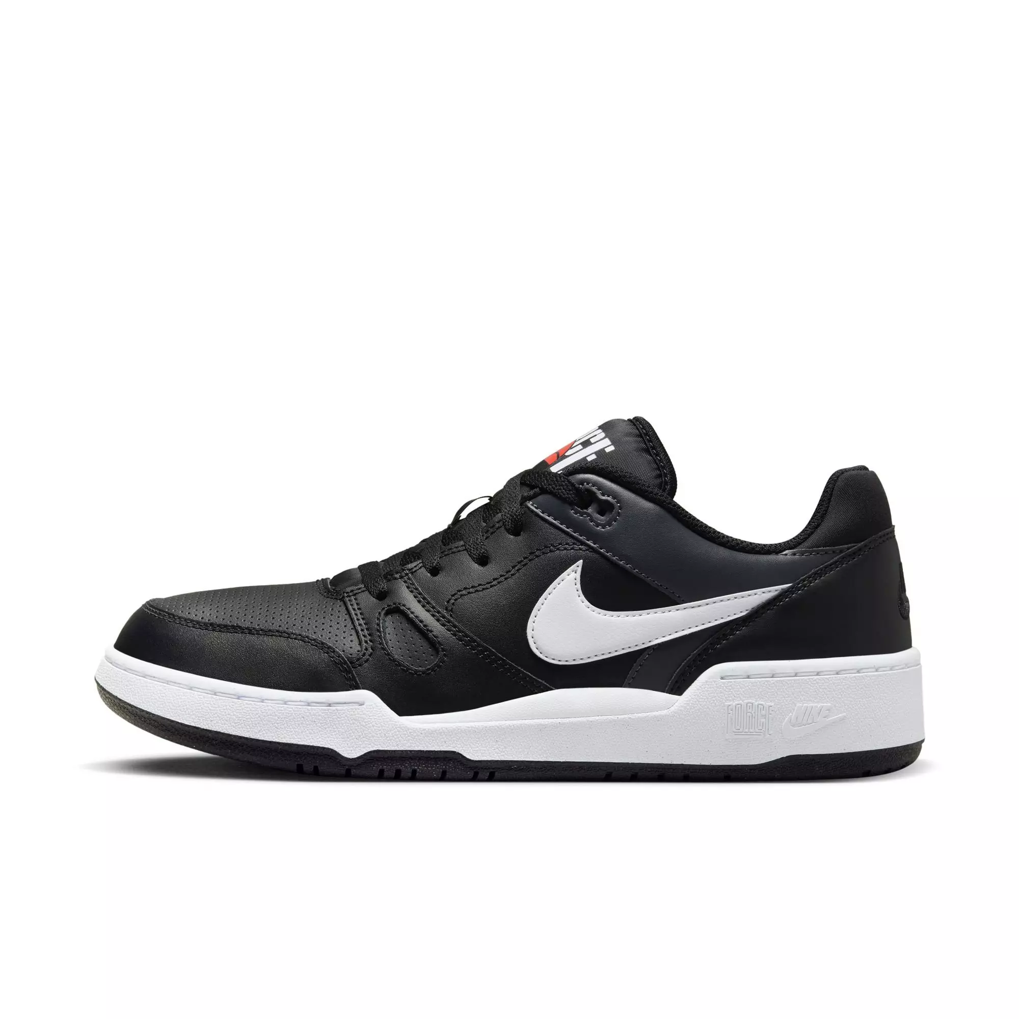 Nike Full Force Low "Black/White/Anthracite/Sail" Men's Shoe - BLACK/WHITE