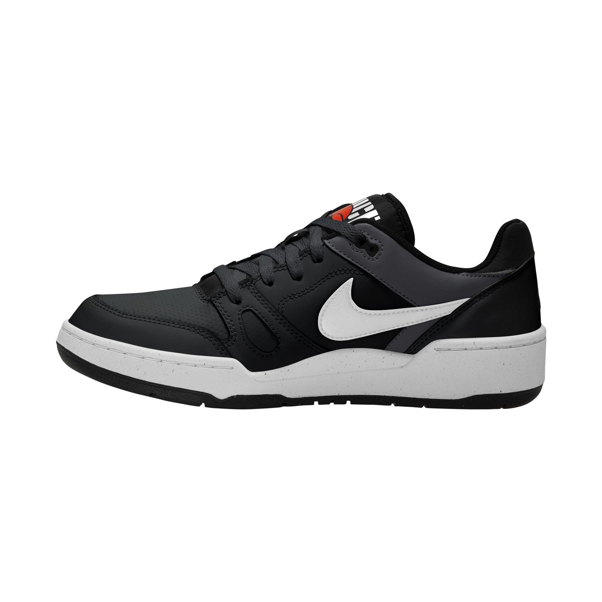 Nike Full Force Low "Black/White/Anthracite/Sail" Men's Shoe - BLACK/WHITE Thumbnail View 4