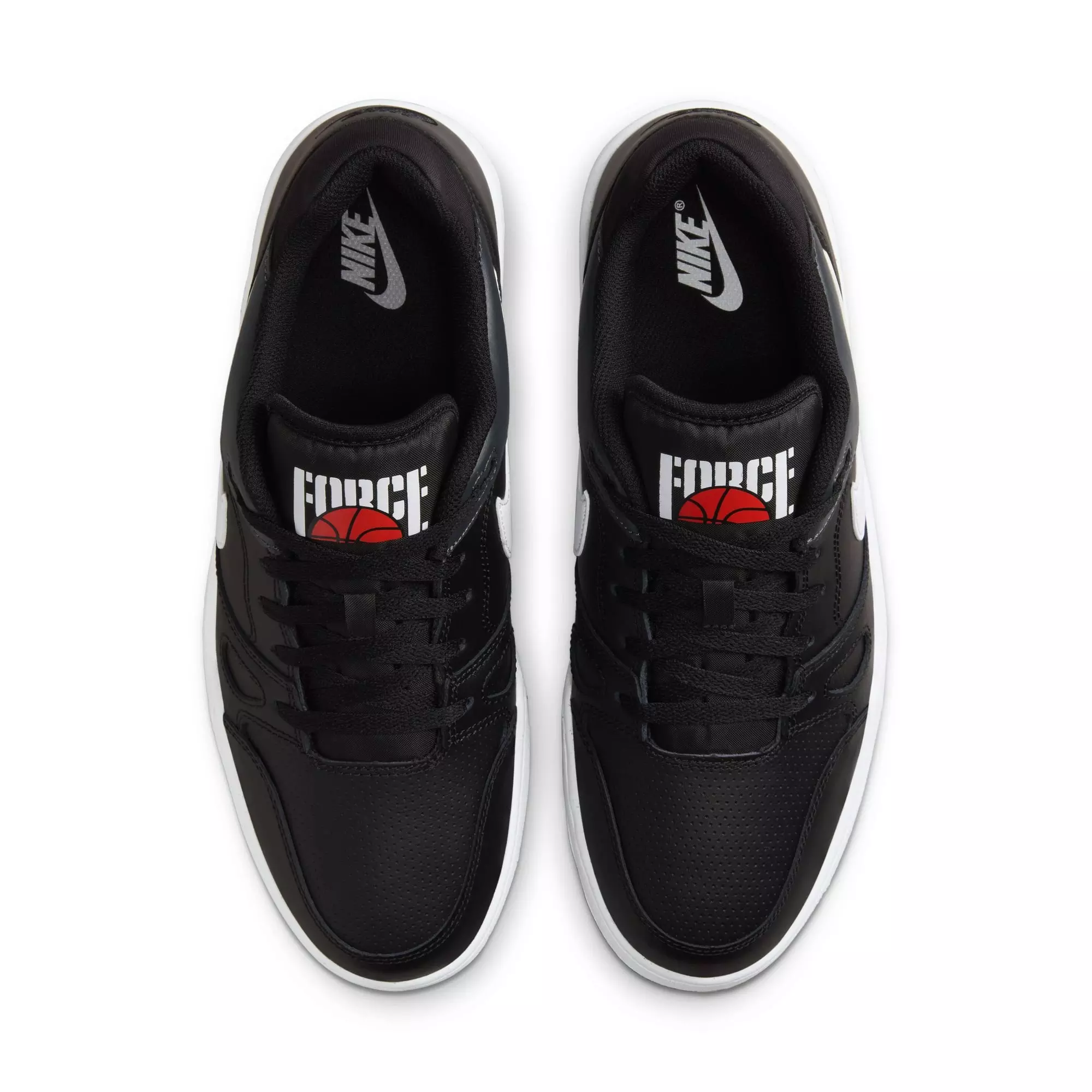 Nike Full Force Low "Black/White/Anthracite/Sail" Men's Shoe - BLACK/WHITE