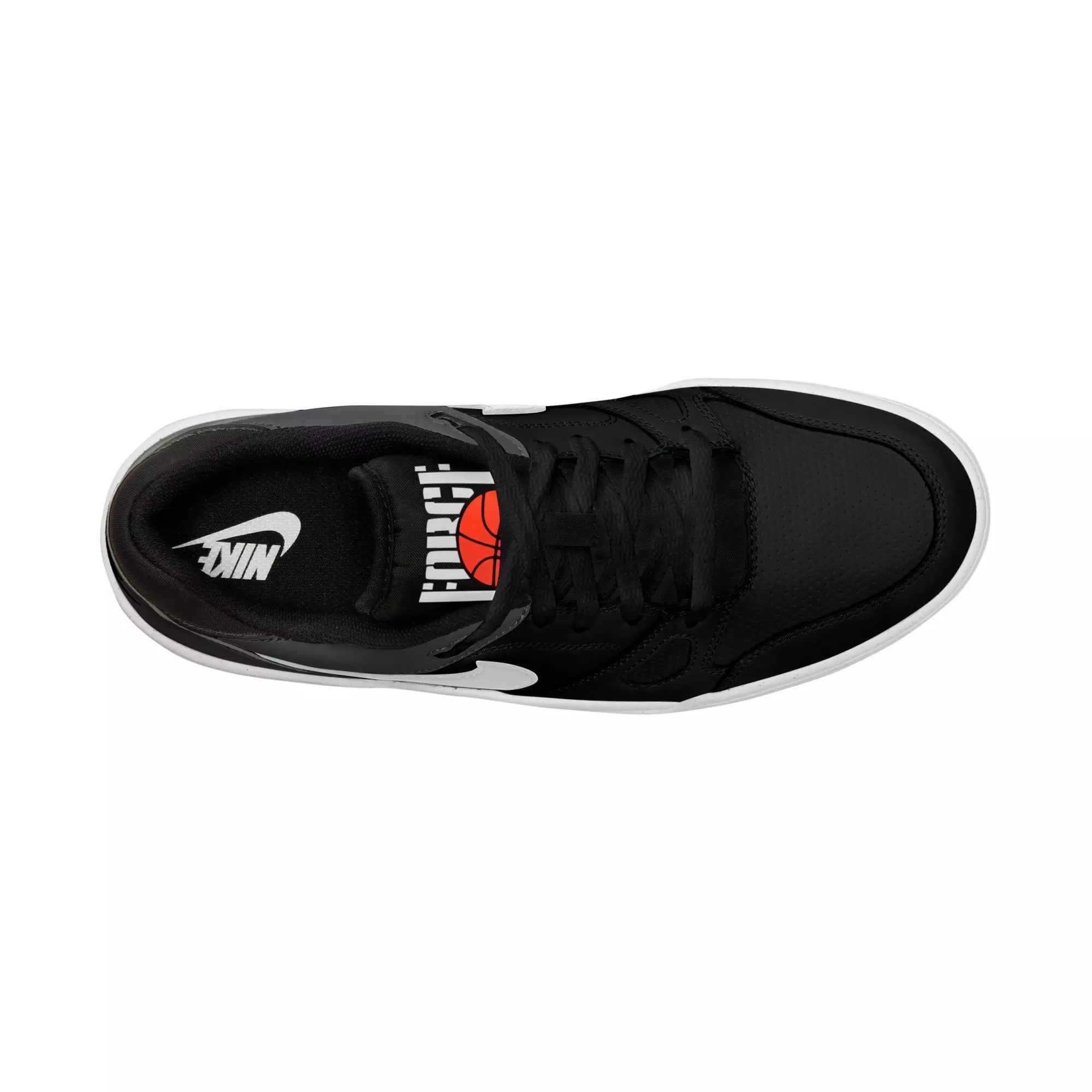 Nike Full Force Low "Black/White/Anthracite/Sail" Men's Shoe - BLACK/WHITE