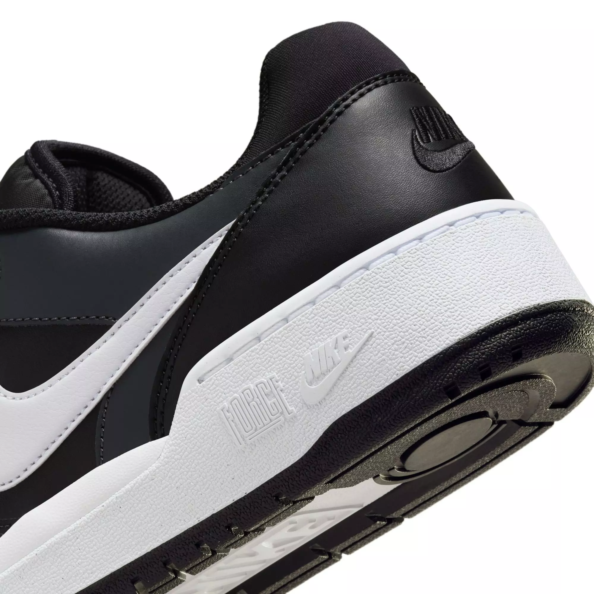 Nike Full Force Low "Black/White/Anthracite/Sail" Men's Shoe - BLACK/WHITE