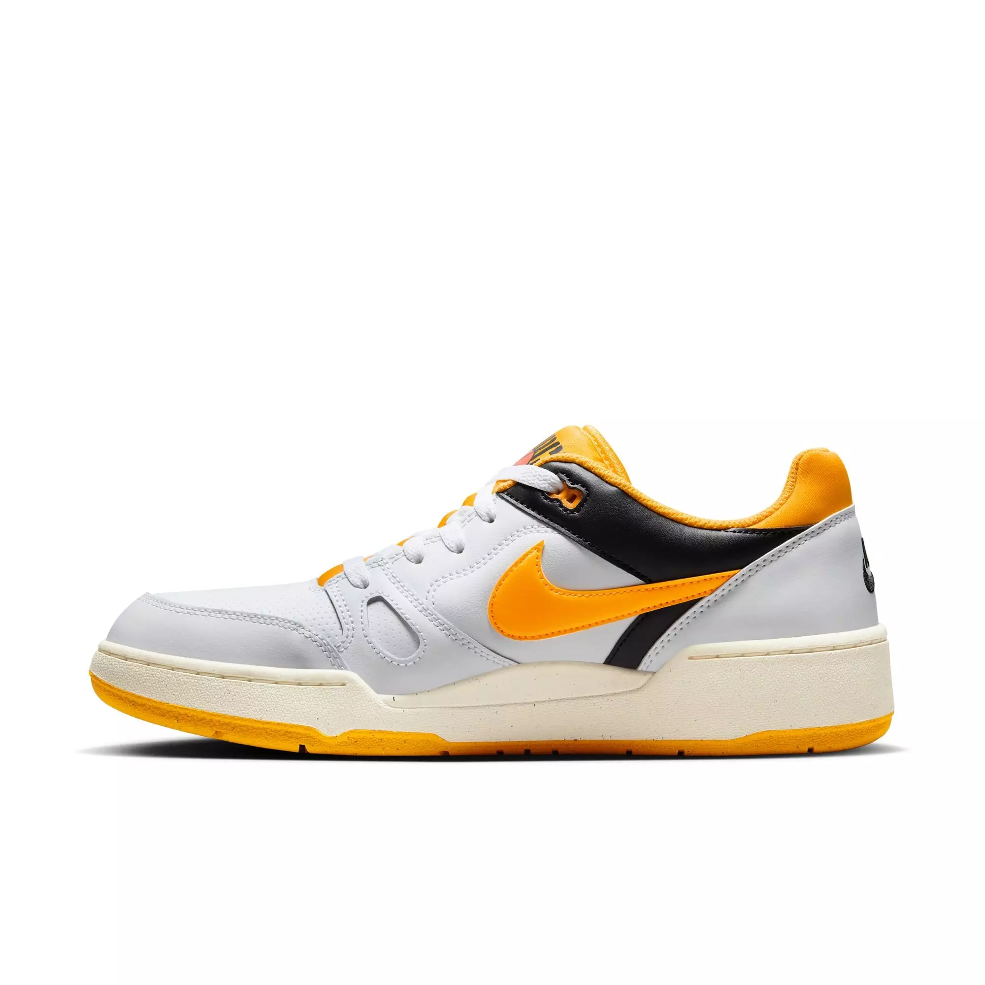 Nike Full Force Low "White/University Gold/Black/Sail" Men's Shoe - WHITE/YELLOW