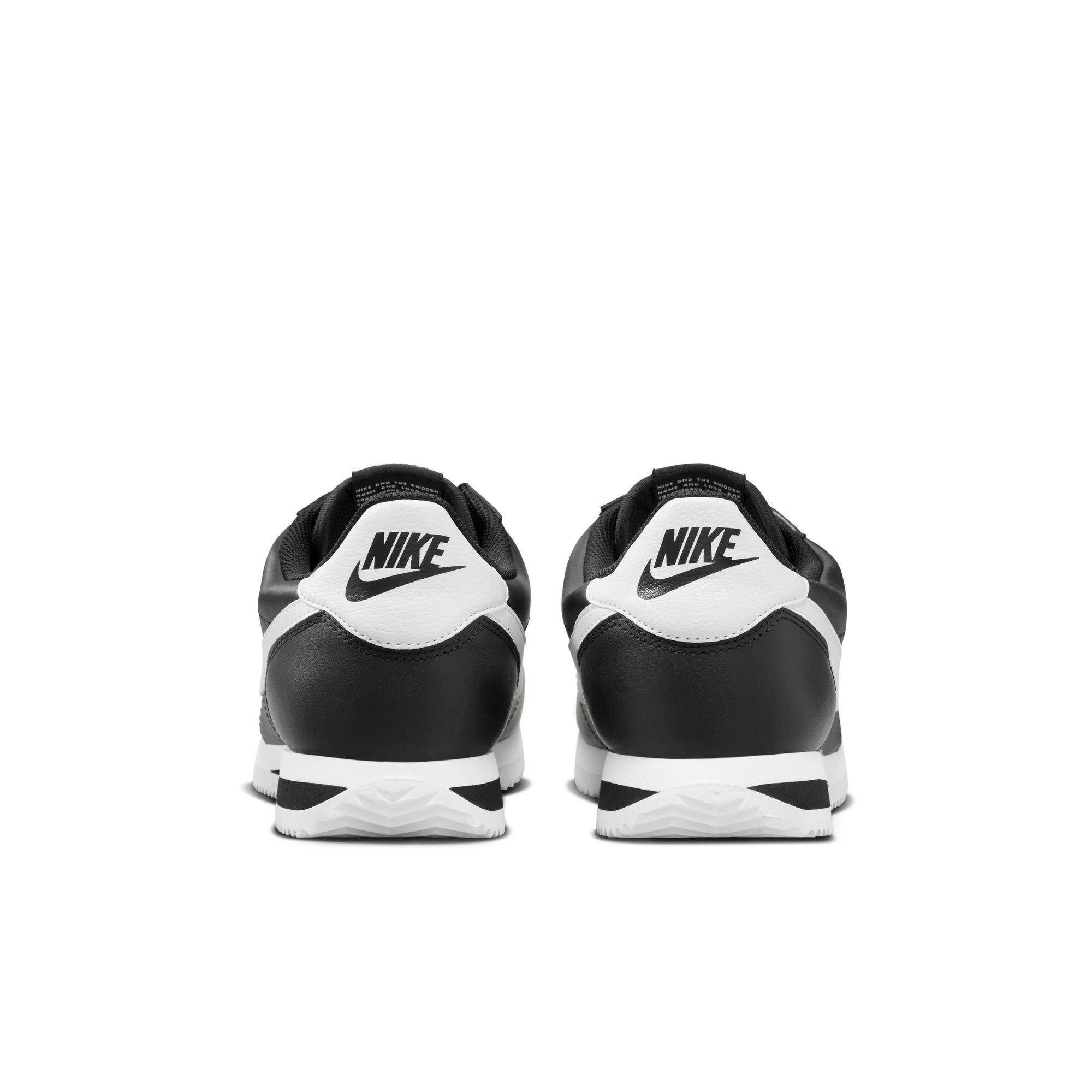 Nike Cortez "Black/White" Men's Shoe - BLACK/WHITE Thumbnail View 6
