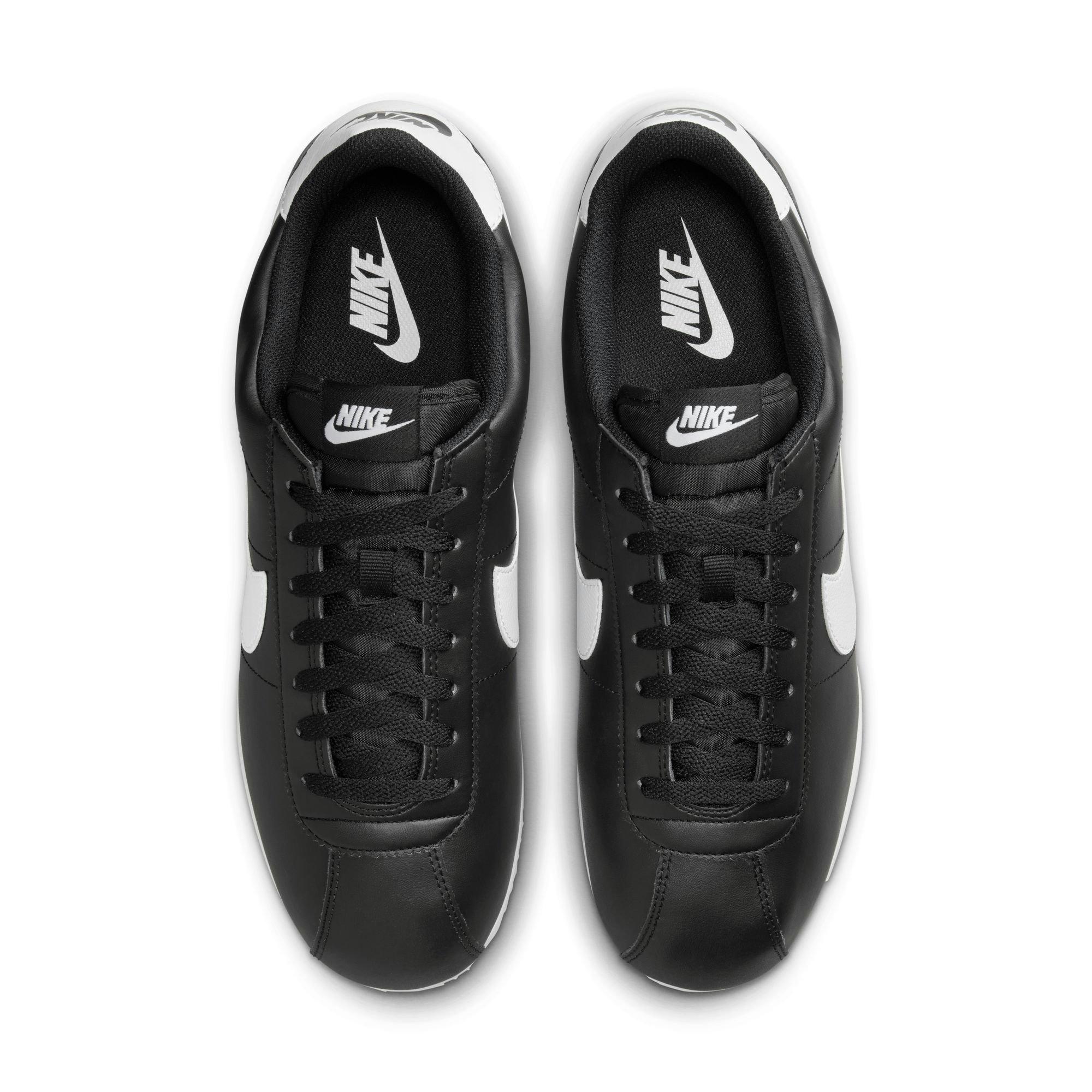 Nike Cortez "Black/White" Men's Shoe - BLACK/WHITE Thumbnail View 7