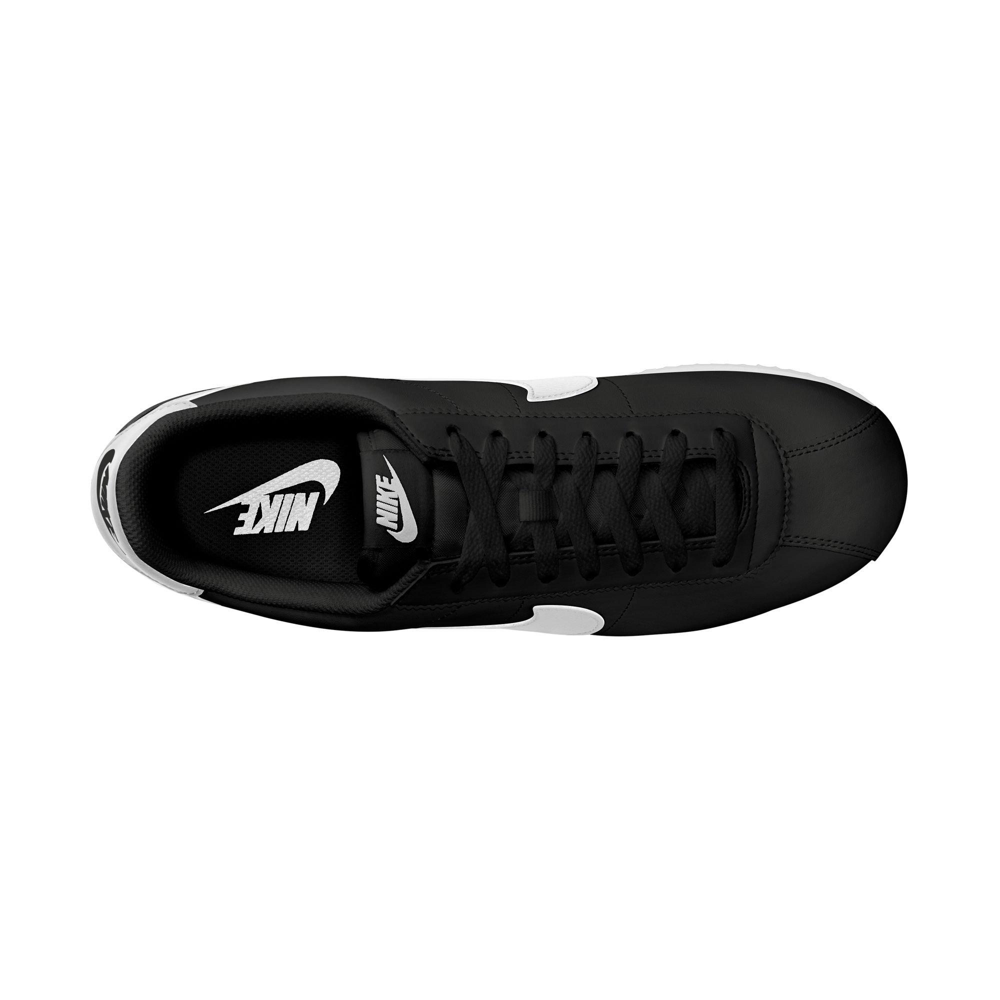 Nike Cortez "Black/White" Men's Shoe - BLACK/WHITE Thumbnail View 8
