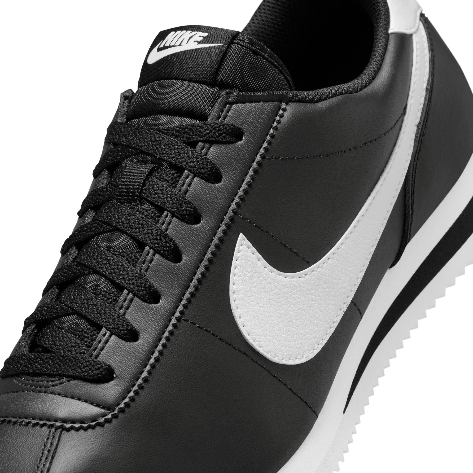 Nike Cortez "Black/White" Men's Shoe - BLACK/WHITE Thumbnail View 10