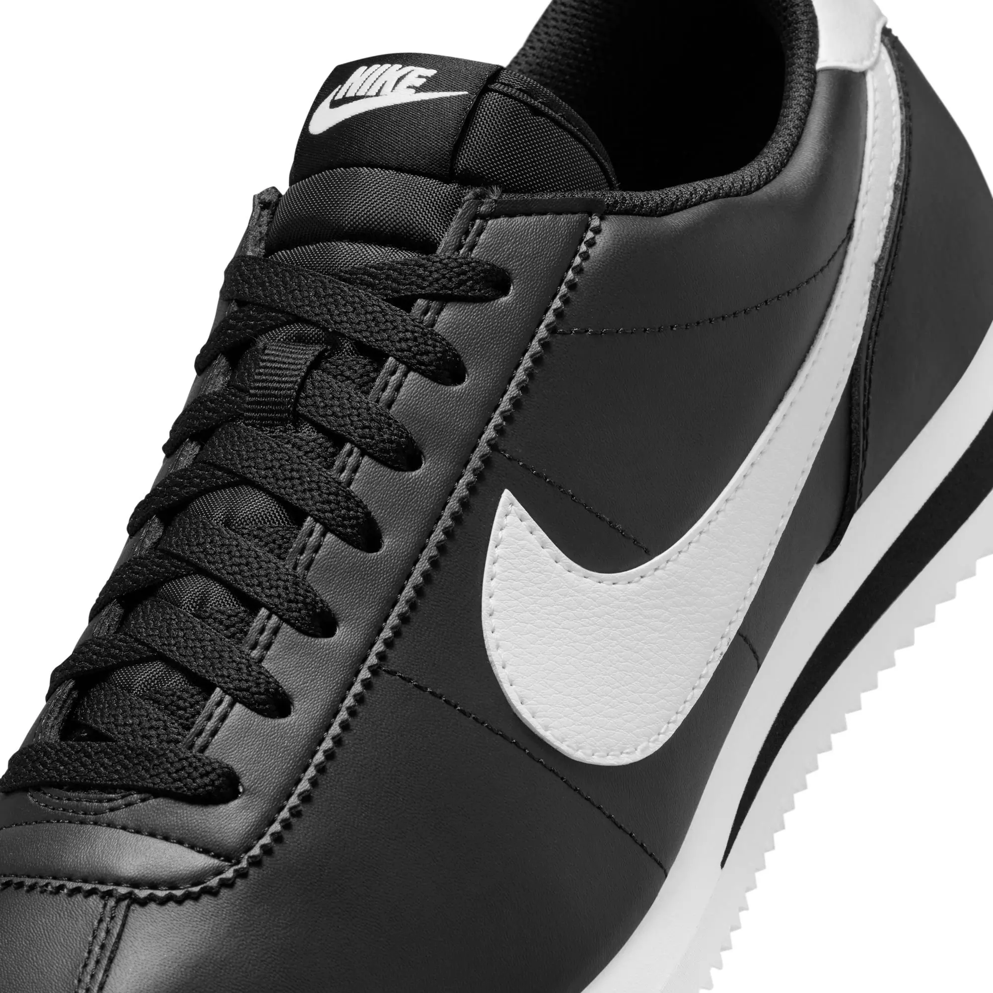 Nike Cortez "Black/White" Men's Shoe - BLACK/WHITE