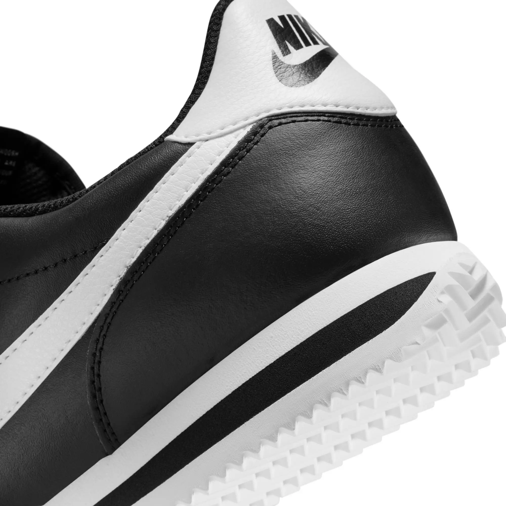 Nike Cortez "Black/White" Men's Shoe - BLACK/WHITE