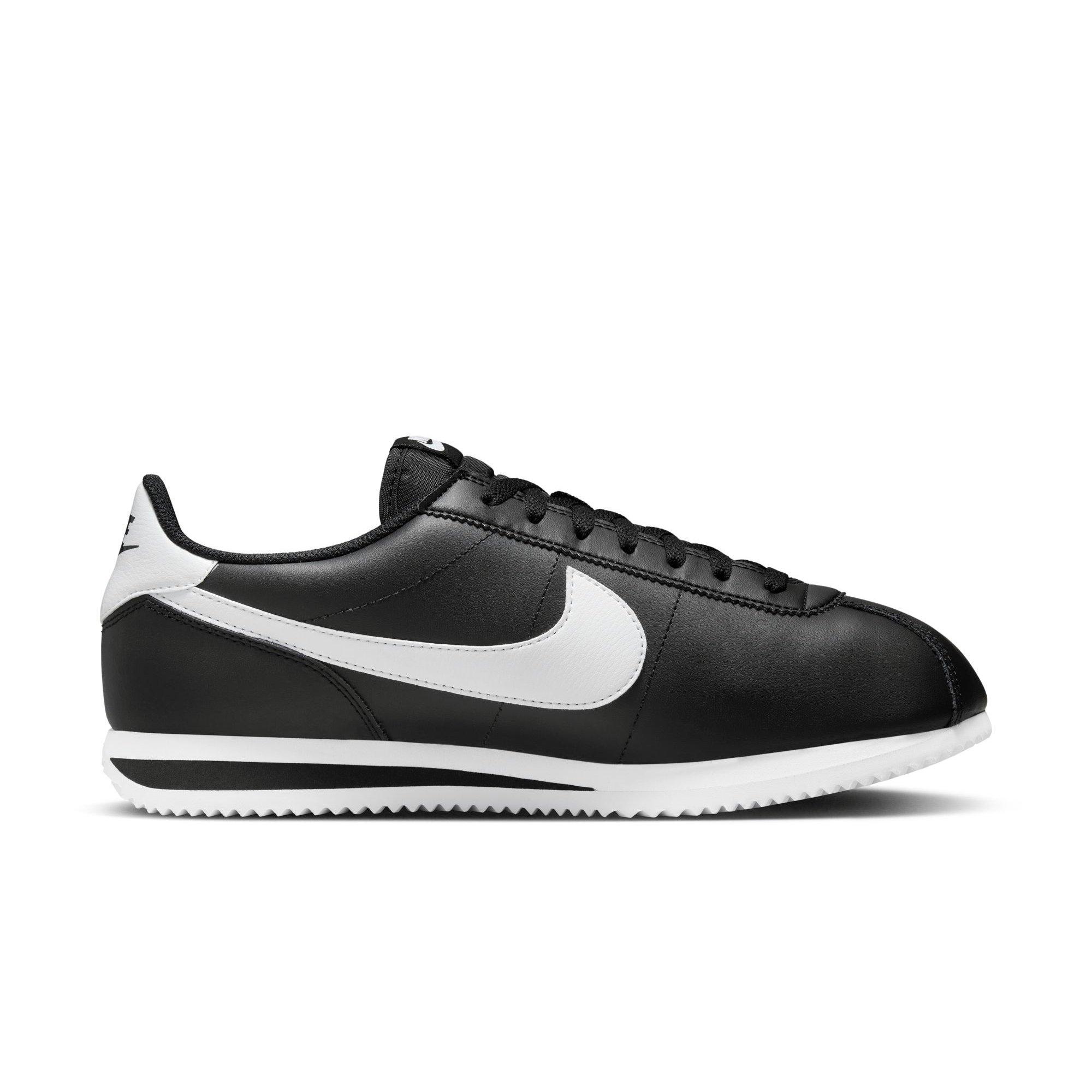 Nike Cortez "Black/White" Men's Shoe - BLACK/WHITE Thumbnail View 2