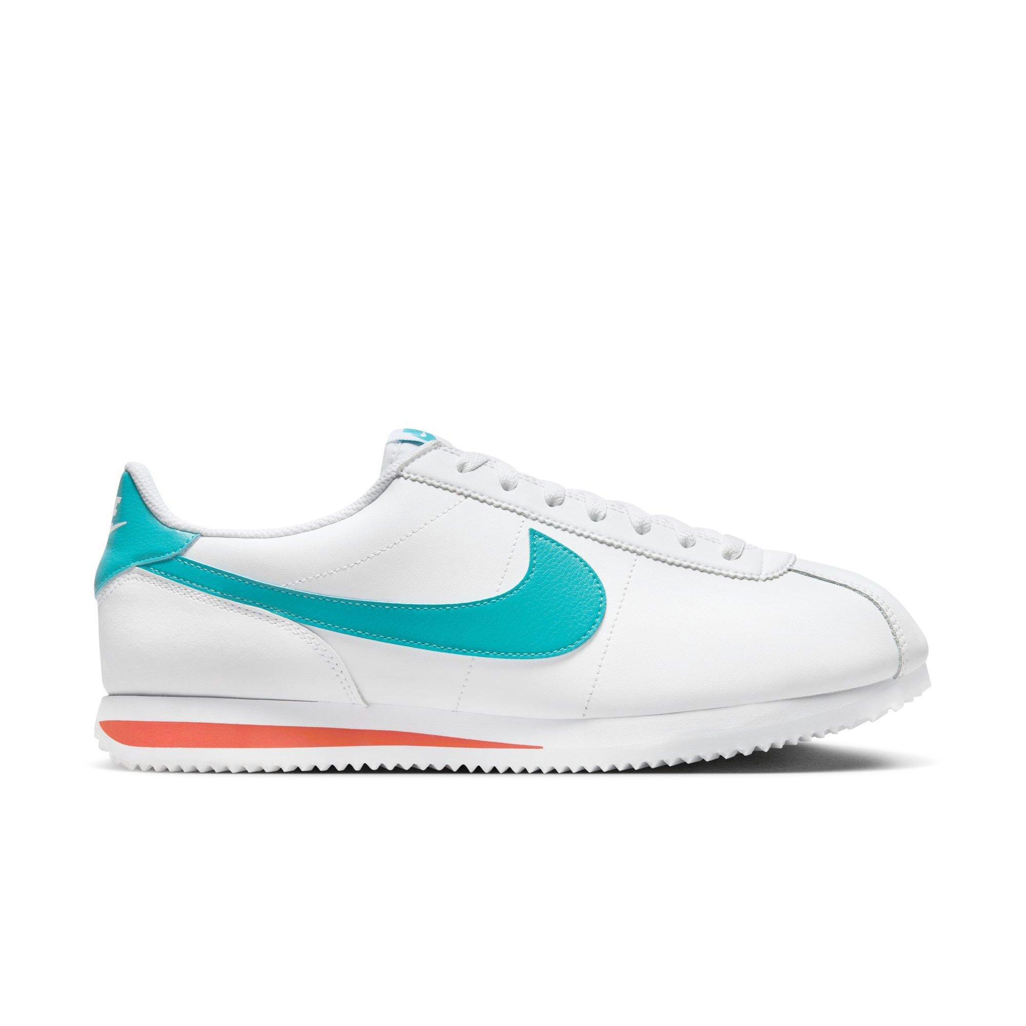 Nike Cortez "White/Dust Cactus/Cosmic Clay" Men's Shoe - WHITE/TEAL